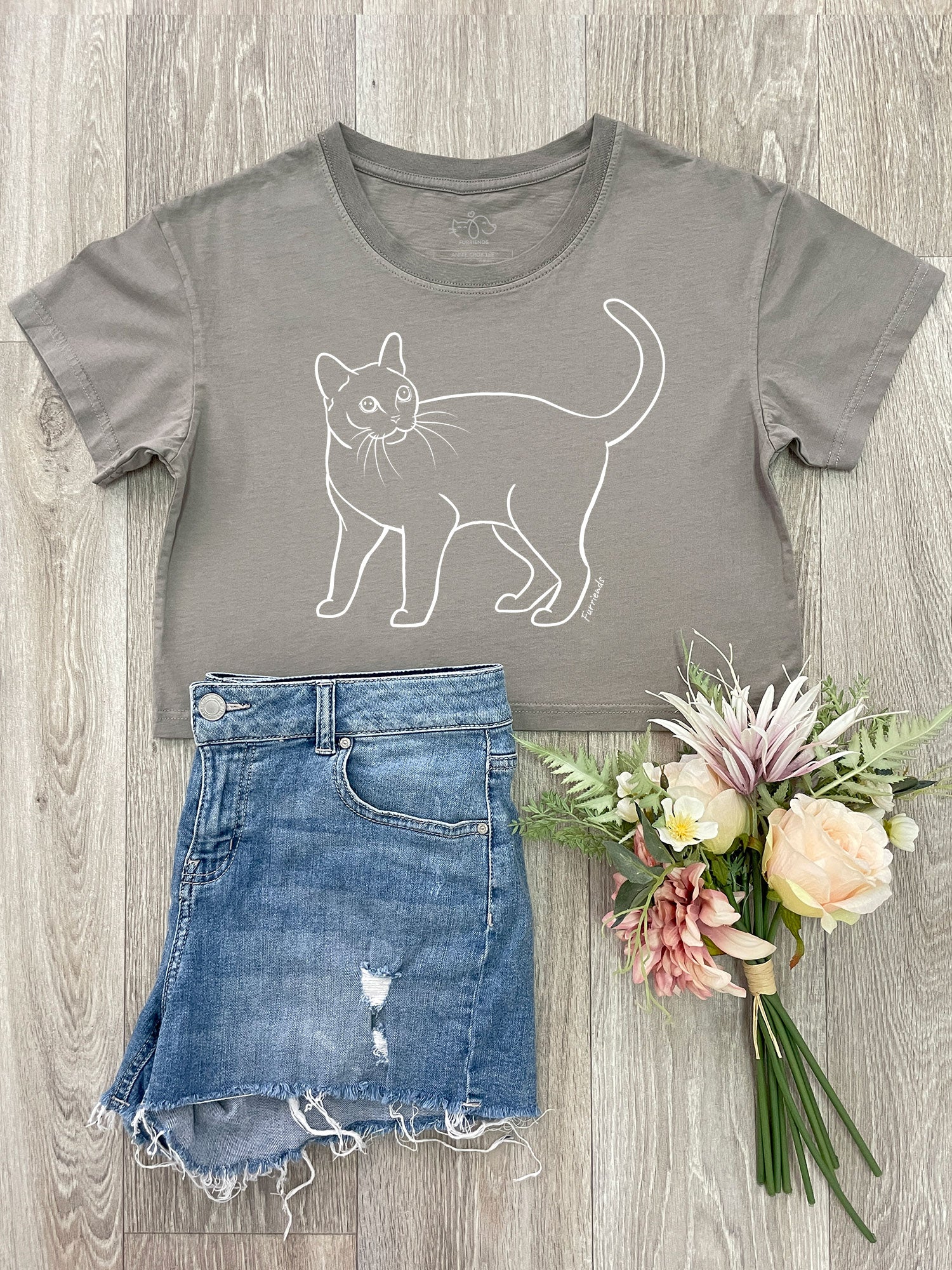 Burmese Annie Crop Tee - Image 4
