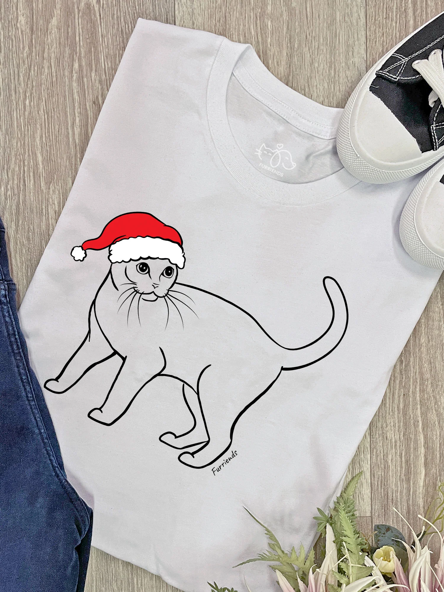 Burmese Christmas Edition Ava Women's Regular Fit Tee - Image 2