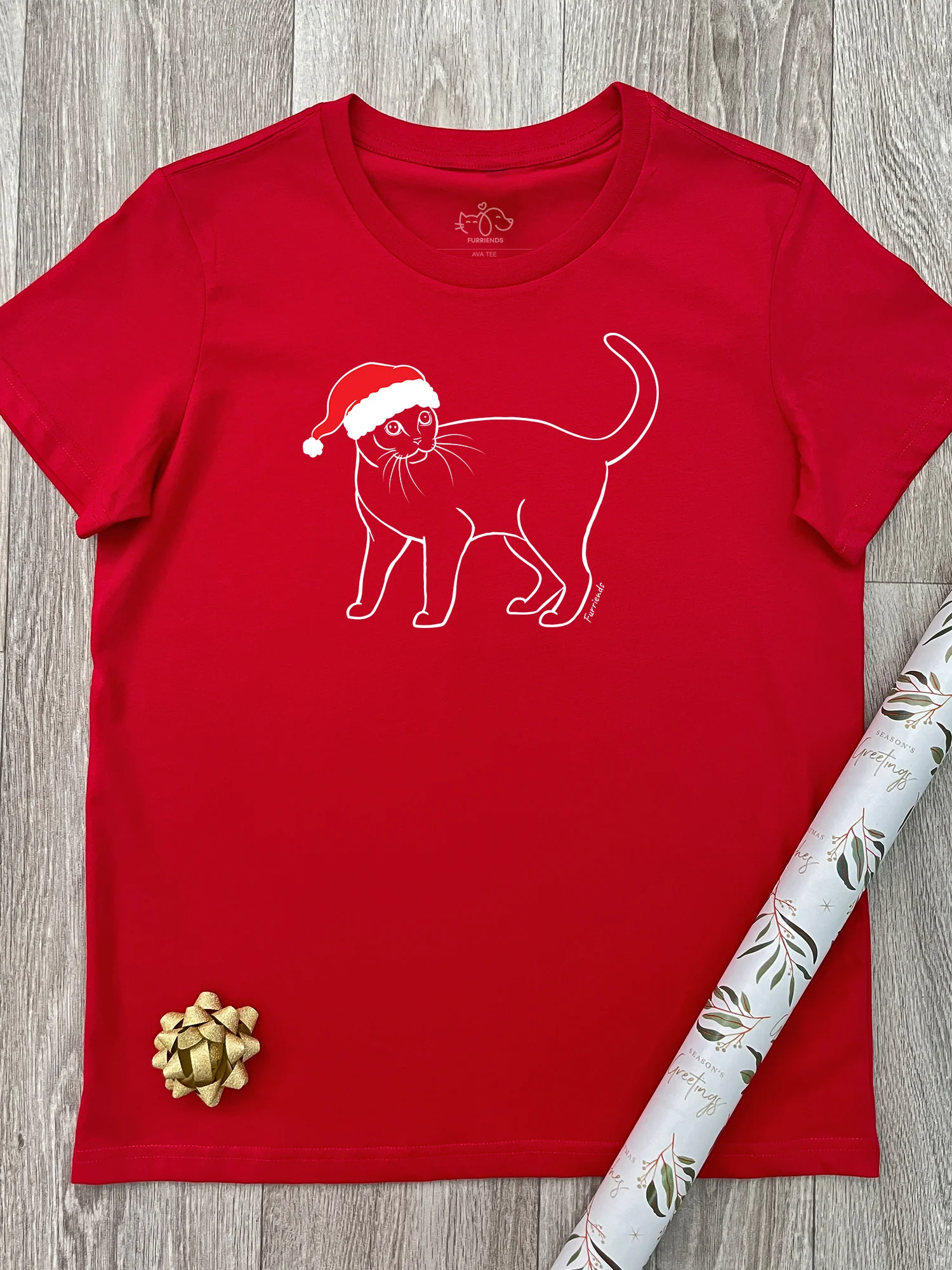 Burmese Christmas Edition Ava Women's Regular Fit Tee - Image 5
