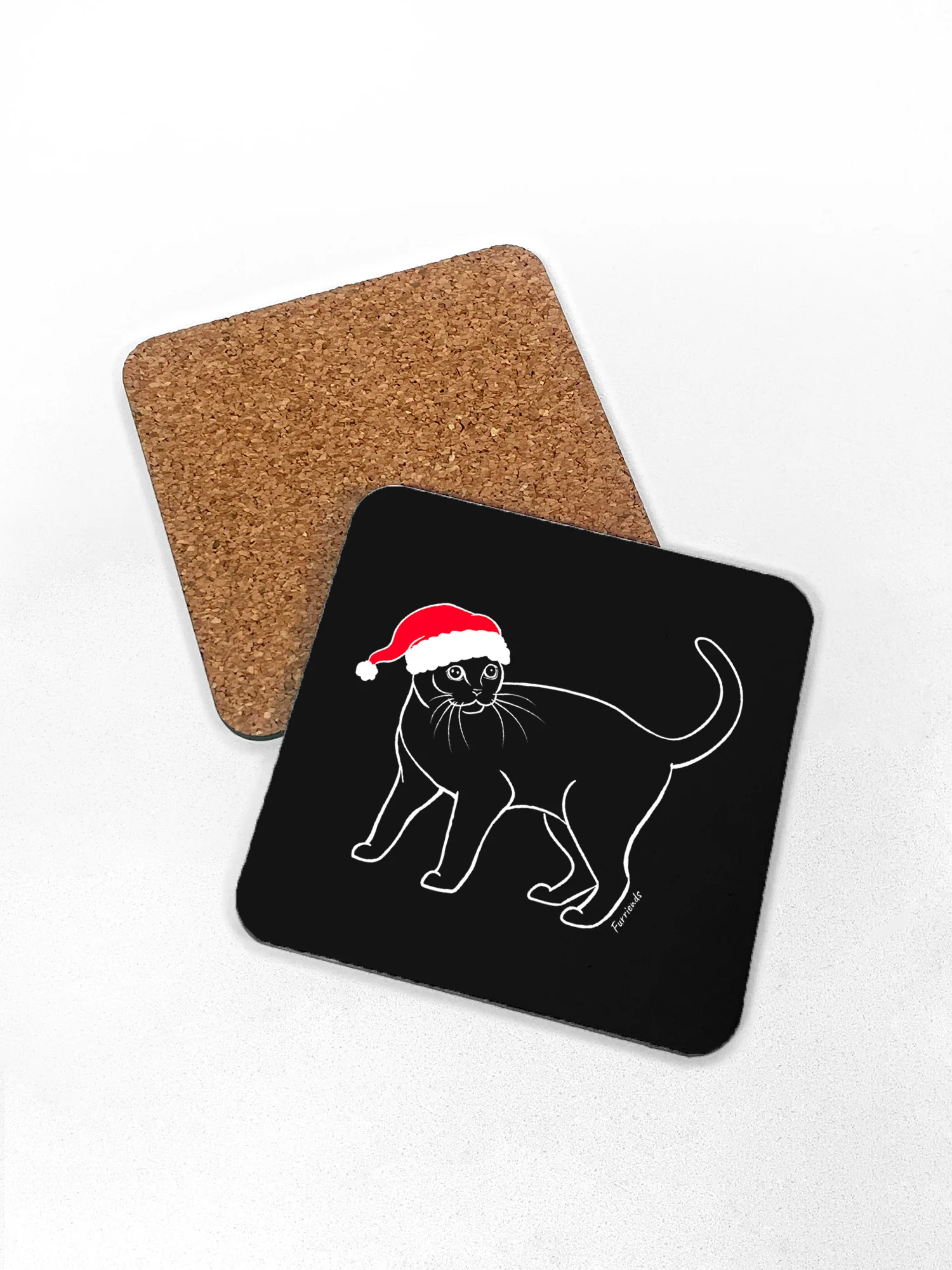 Burmese Christmas Edition Coaster - Image 4