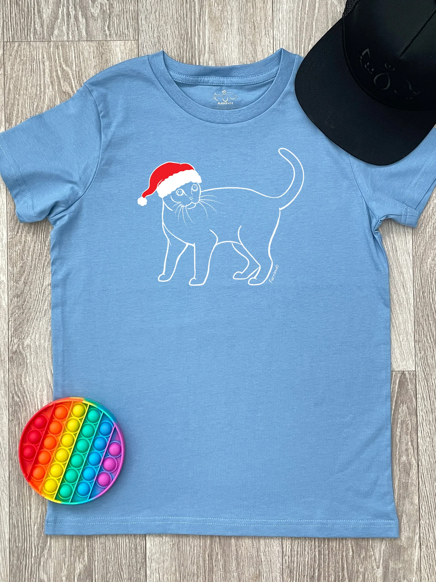 Burmese Christmas Edition Youth Tee - Image 4