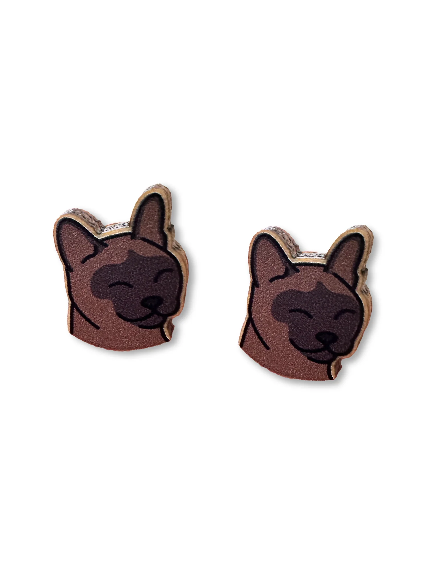 Burmese ColourPop Stud Earrings - Image 3