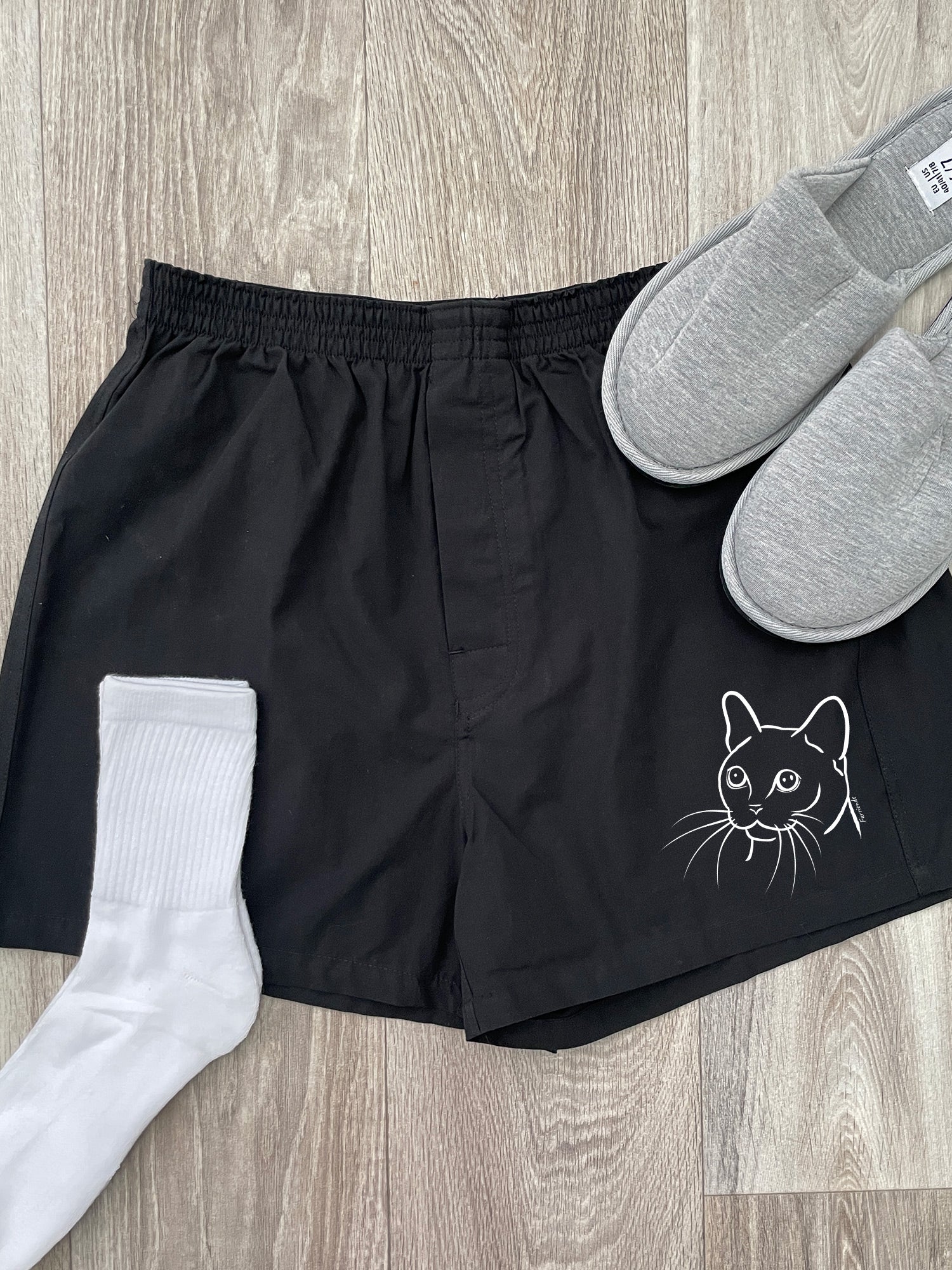 Burmese Finley Cotton Boxer Shorts - Image 2