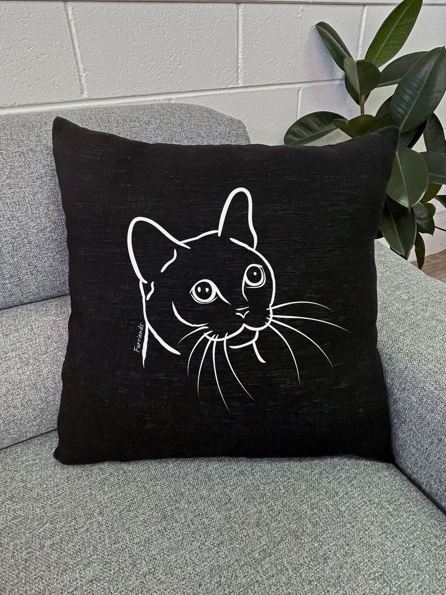 Burmese Linen Cushion Cover - Image 2