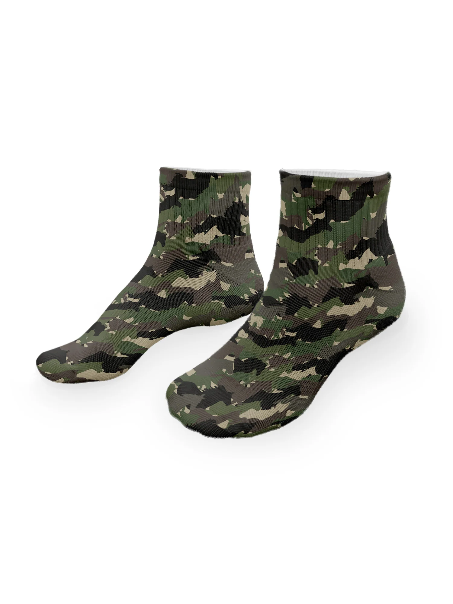 Camo Horses Ankle Socks - Image 12
