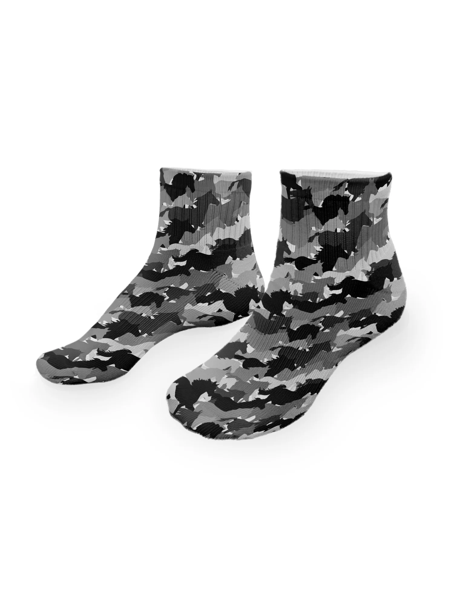 Camo Horses Ankle Socks - Image 14