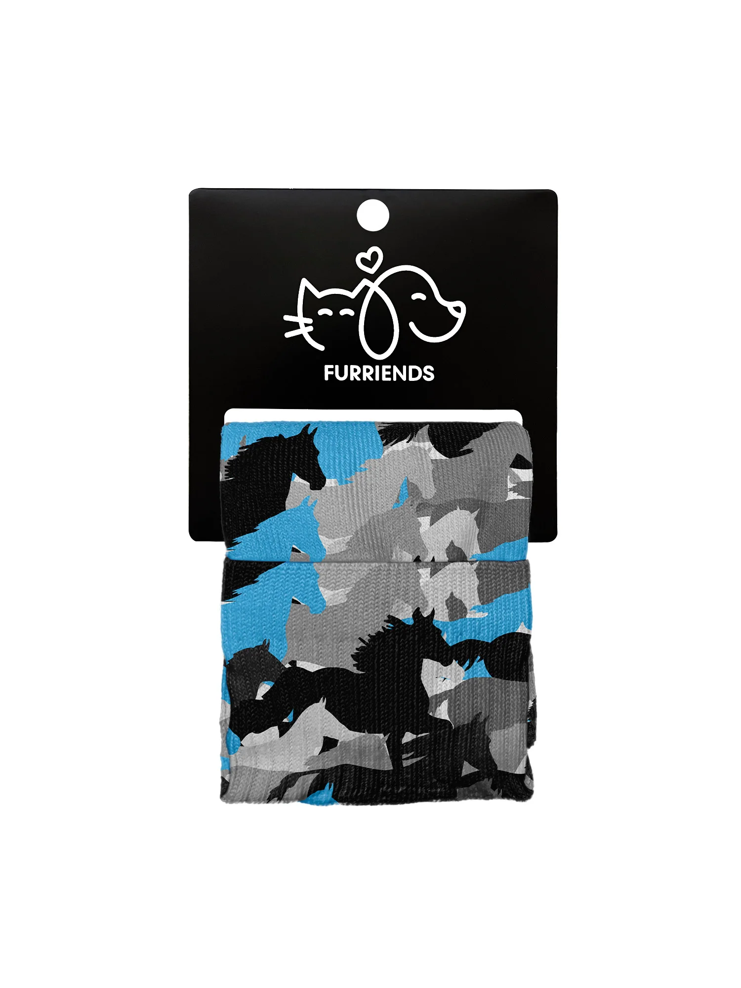 Camo Horses Ankle Socks - Image 3