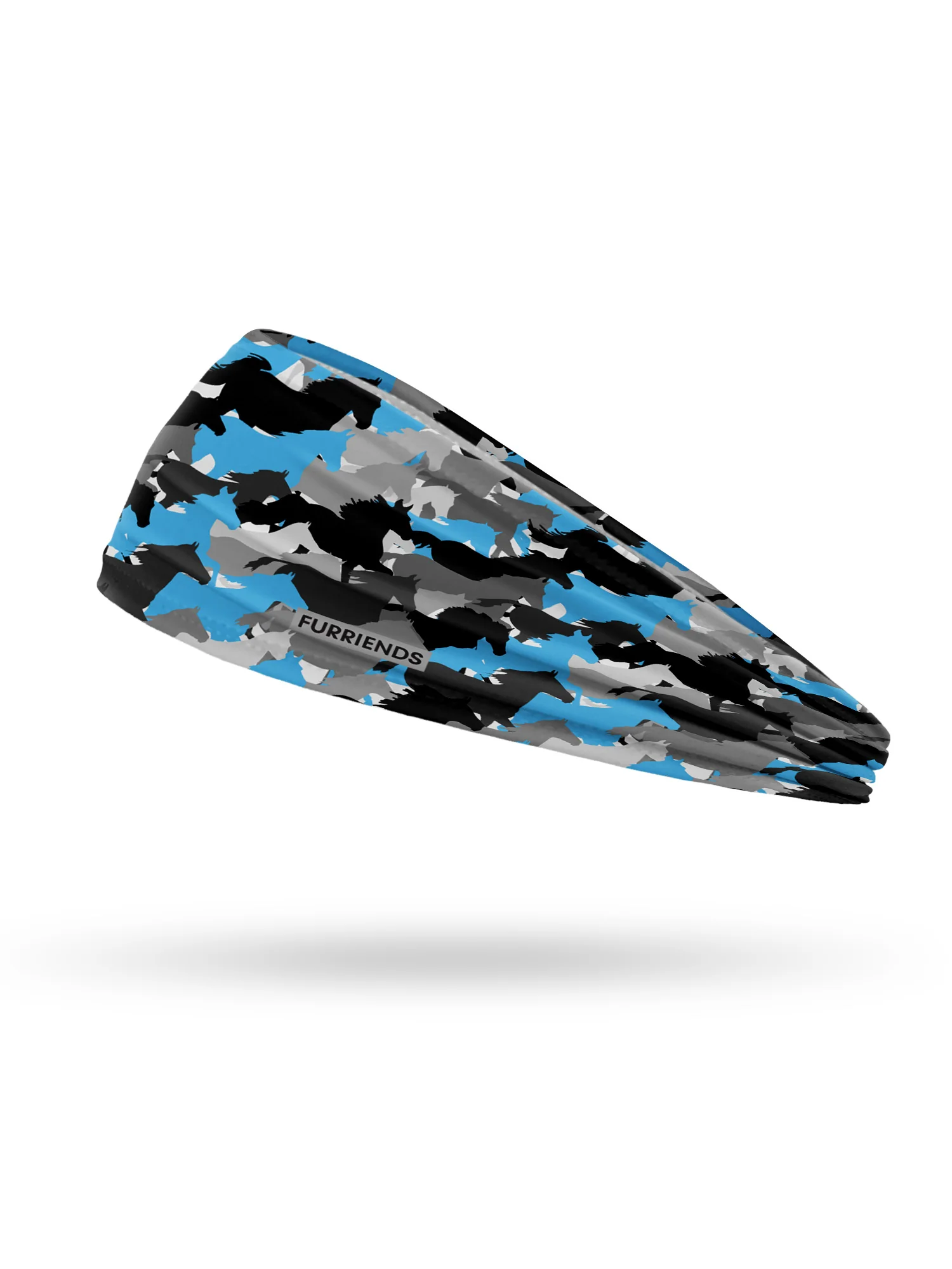 Camo Horses Eco Performance Headband - Image 2