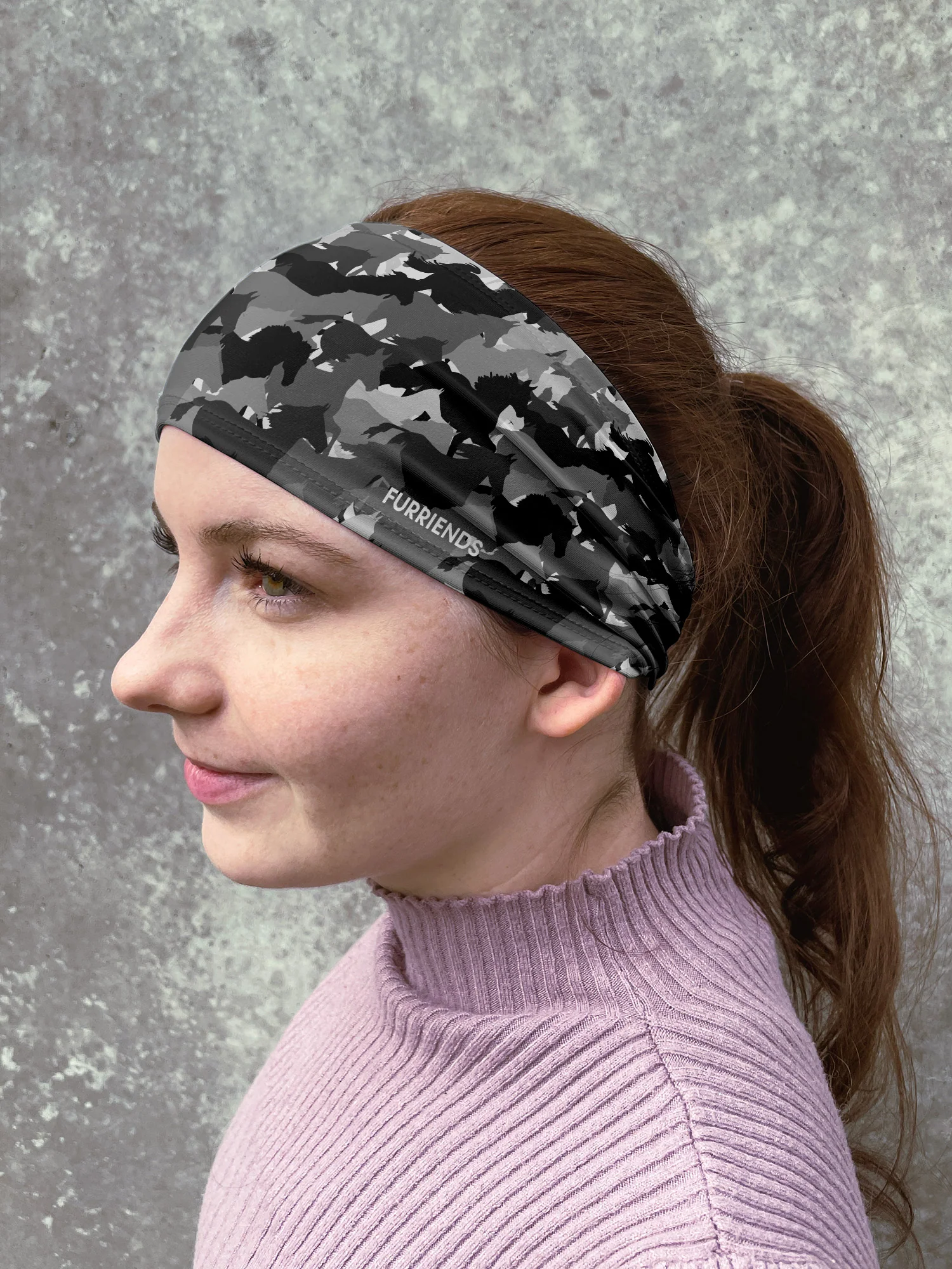 Camo Horses Eco Performance Headband - Image 7