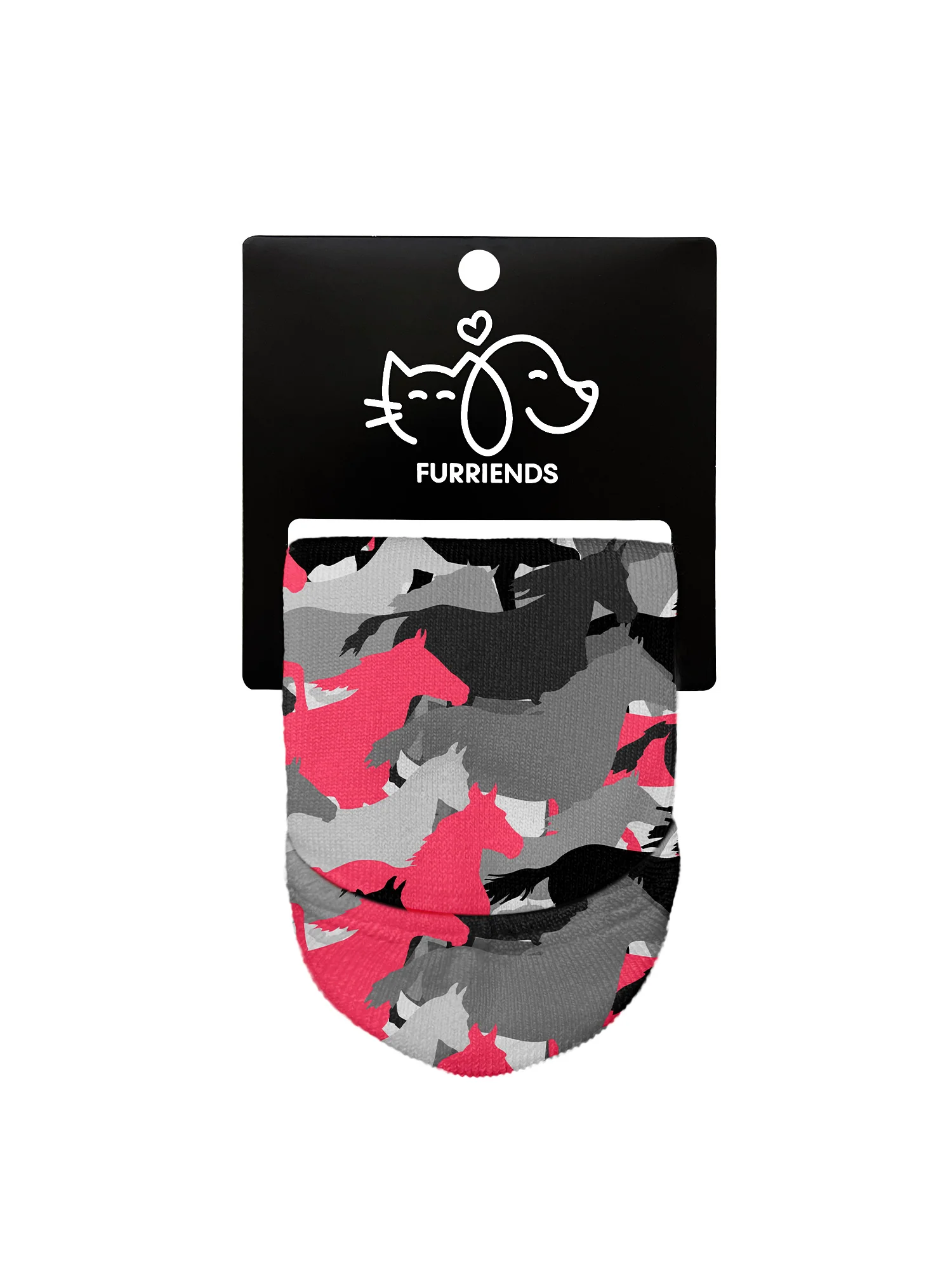 Camo Horses No Show Socks - Image 11