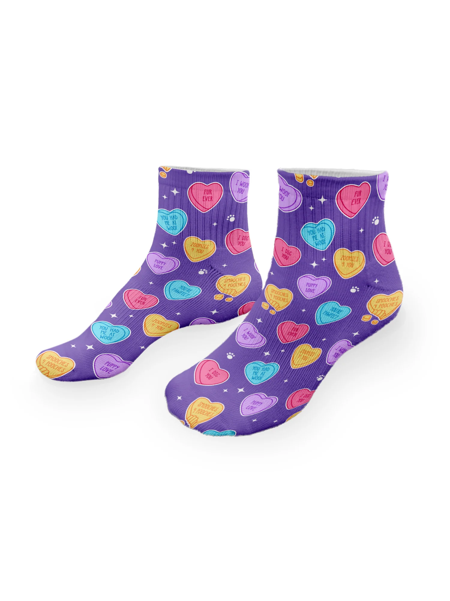 Candy Hearts Ankle Socks - Image 14