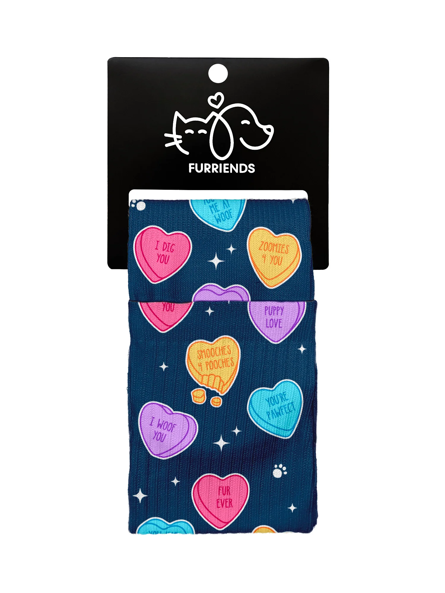 Candy Hearts Crew Socks - Image 17