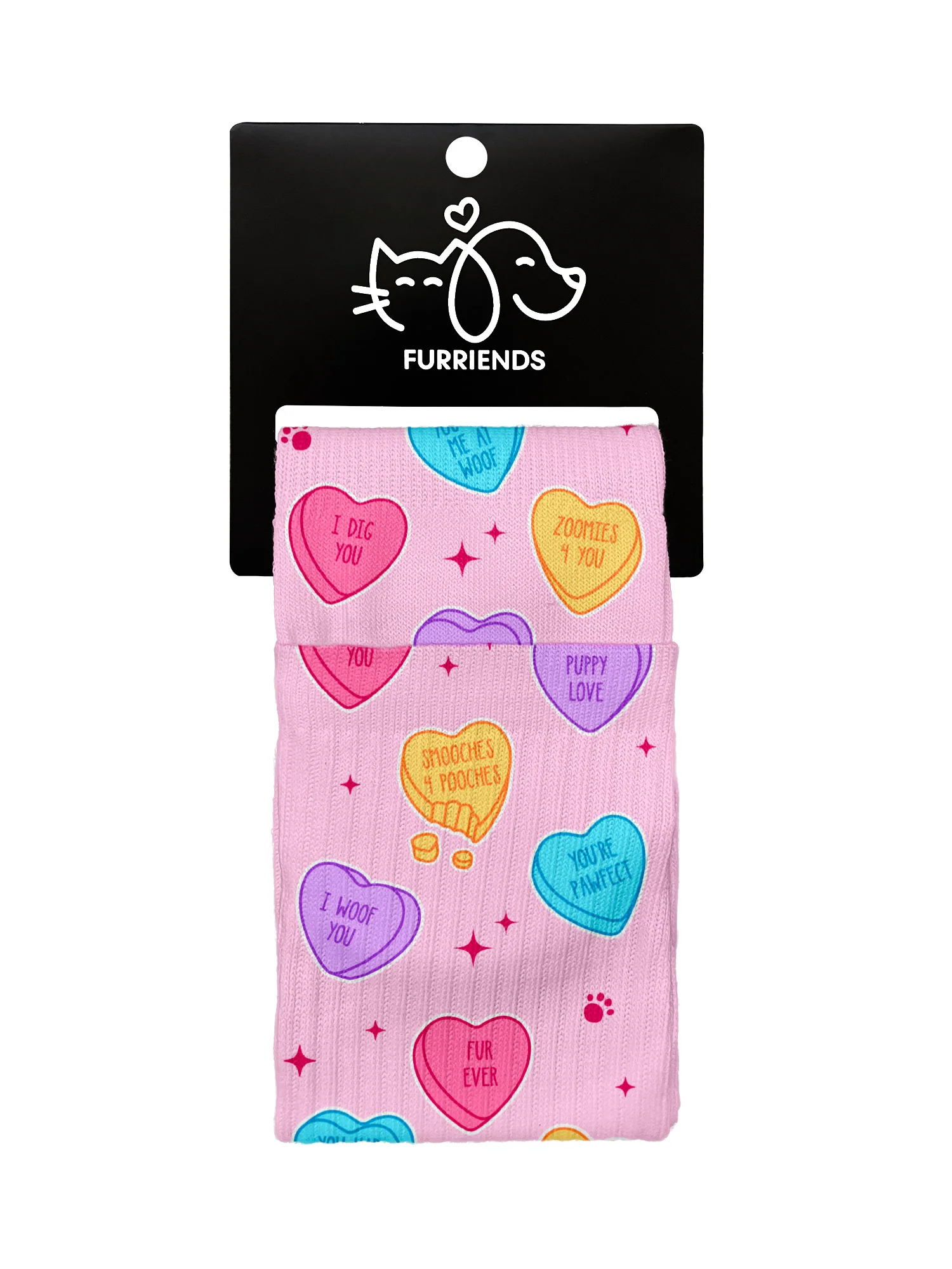 Candy Hearts Crew Socks - Image 18