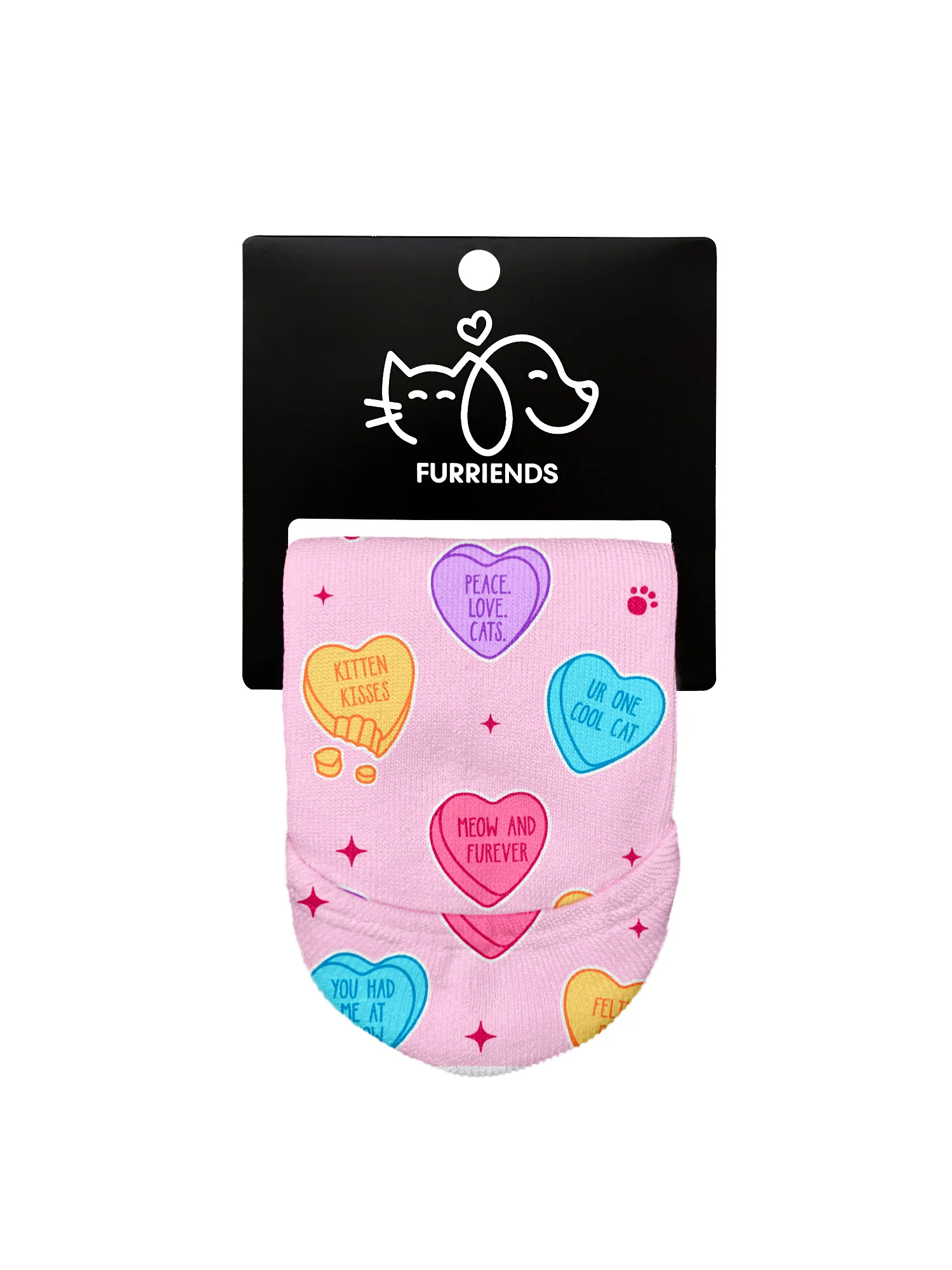 Candy Hearts No Show Socks - Image 7
