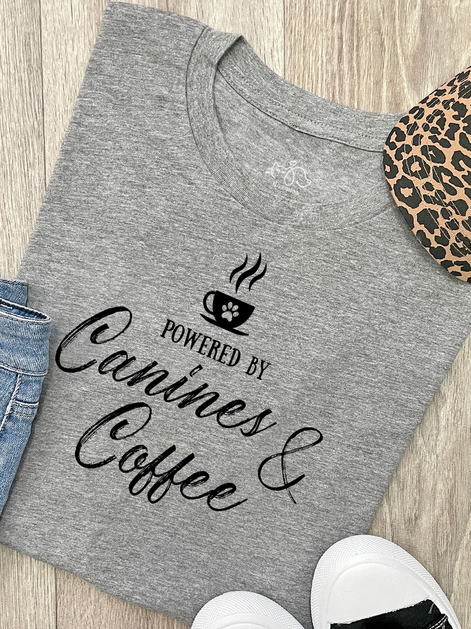 Canines & Coffee Ava Women's Regular Fit Tee - Image 6