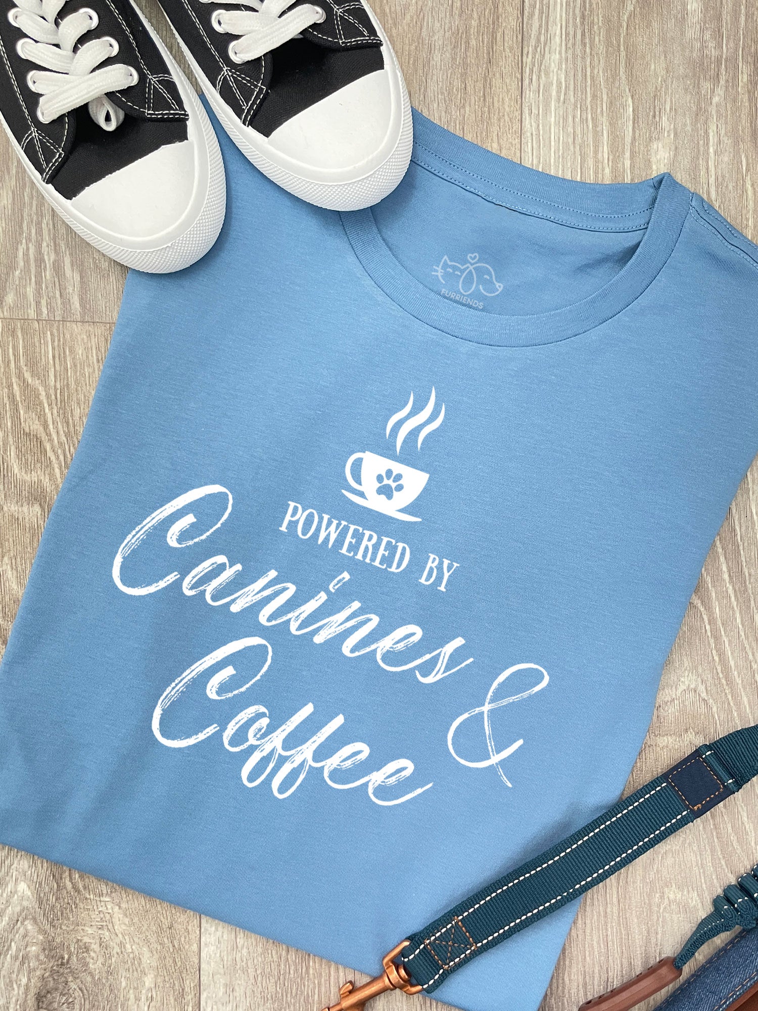 Canines & Coffee Ava Women's Regular Fit Tee - Image 7