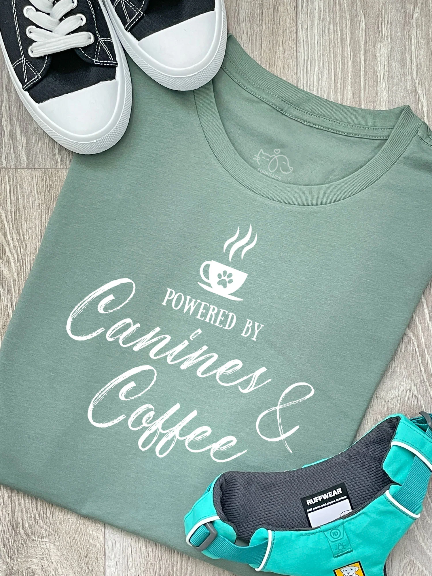 Canines & Coffee Ava Women's Regular Fit Tee - Image 8