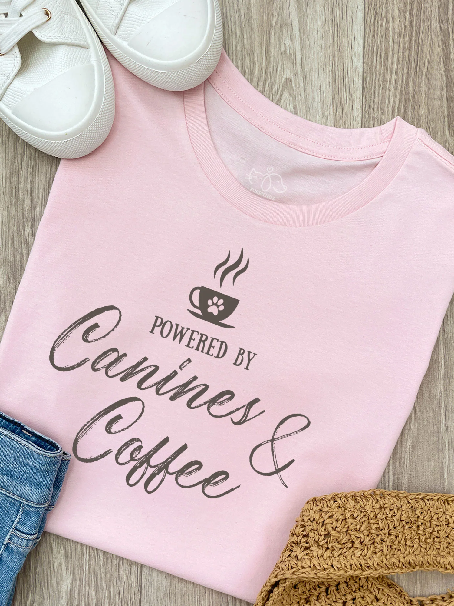 Canines & Coffee Ava Women's Regular Fit Tee - Image 9