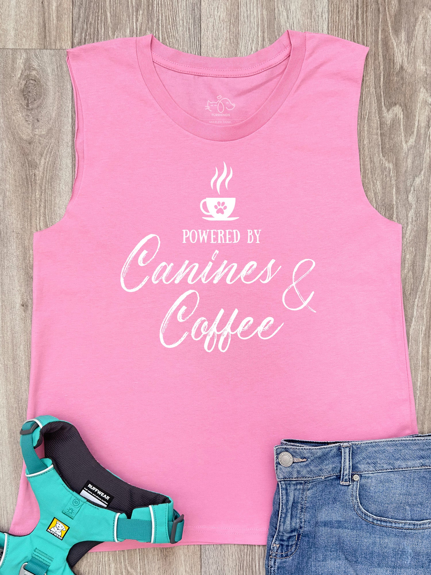 Canines & Coffee Marley Tank - Image 3