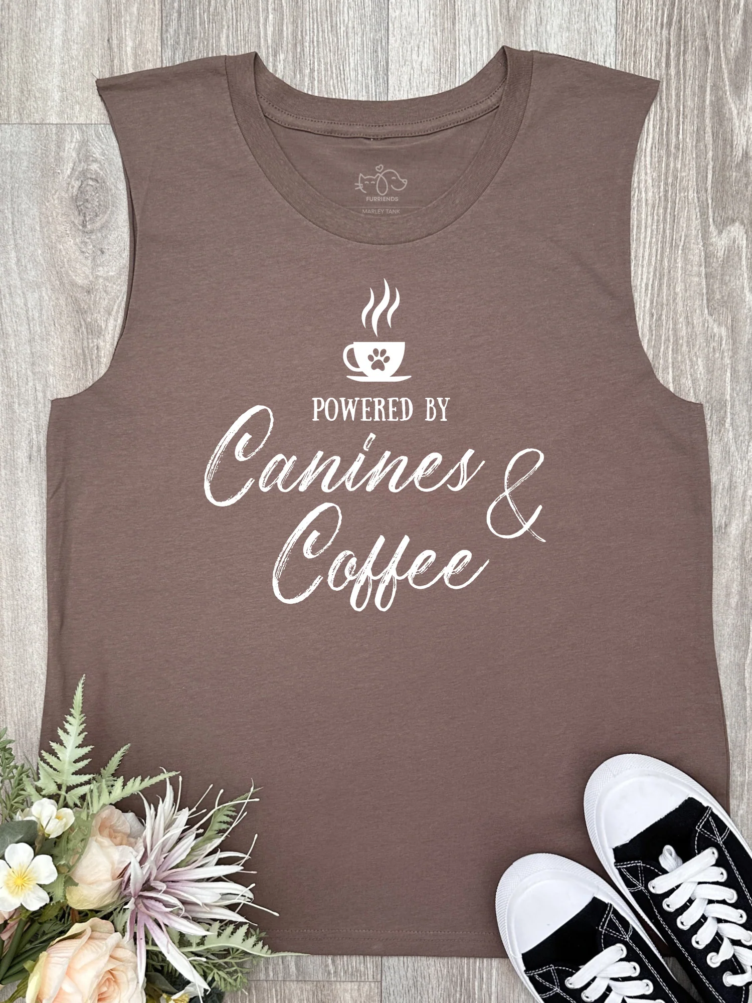 Canines & Coffee Marley Tank - Image 6