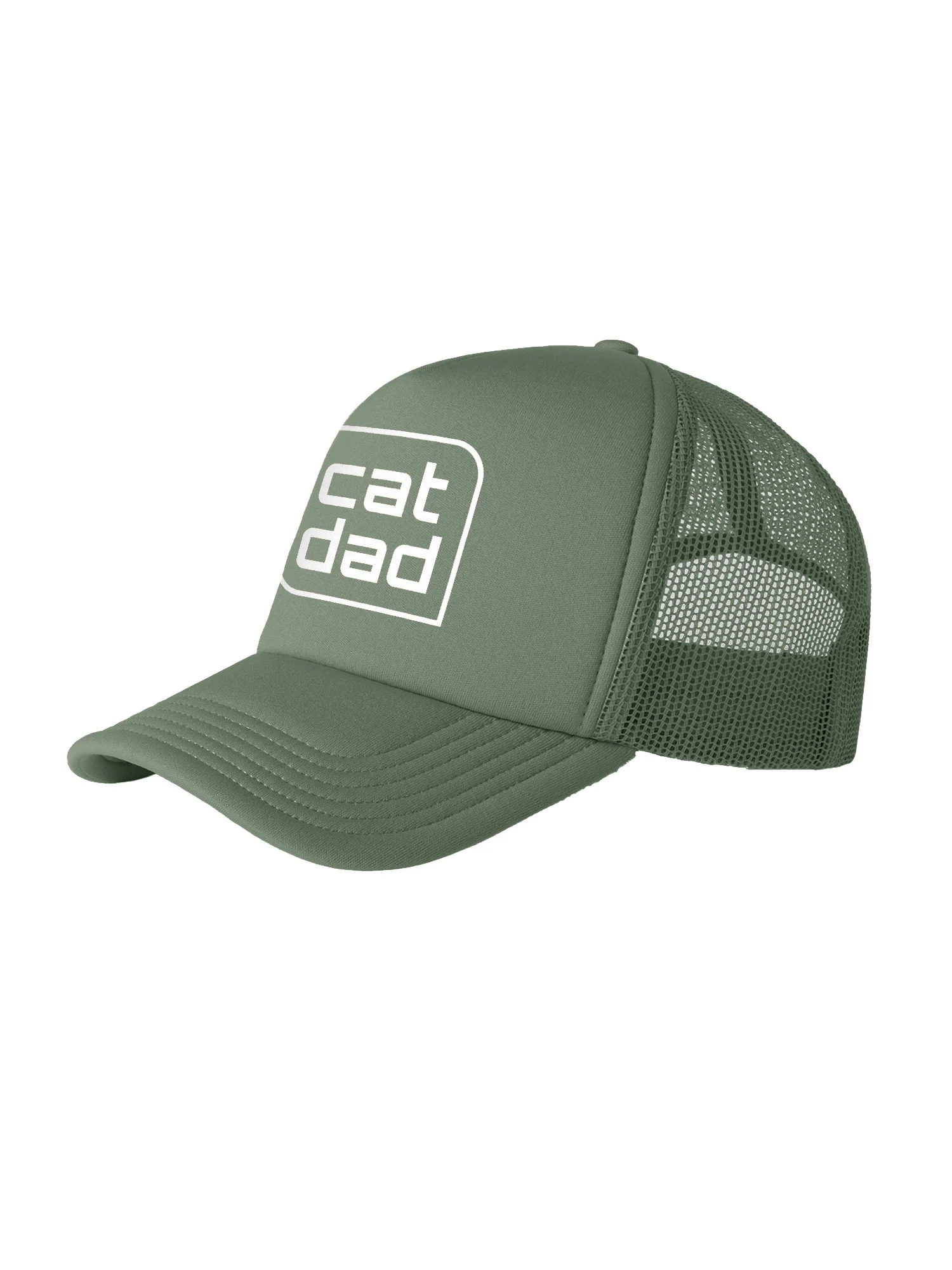 Cat Dad Foam Trucker Cap - Image 14