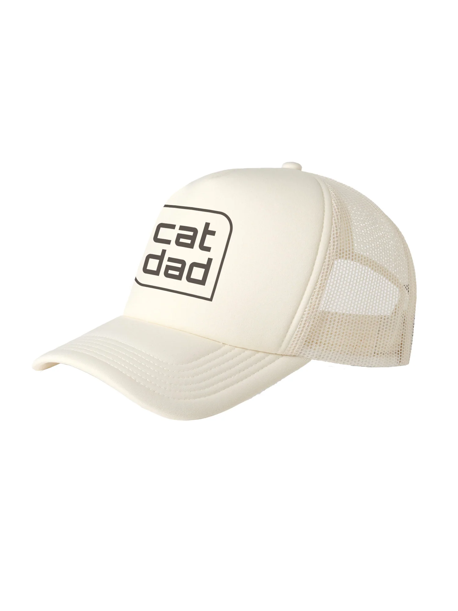 Cat Dad Foam Trucker Cap - Image 6
