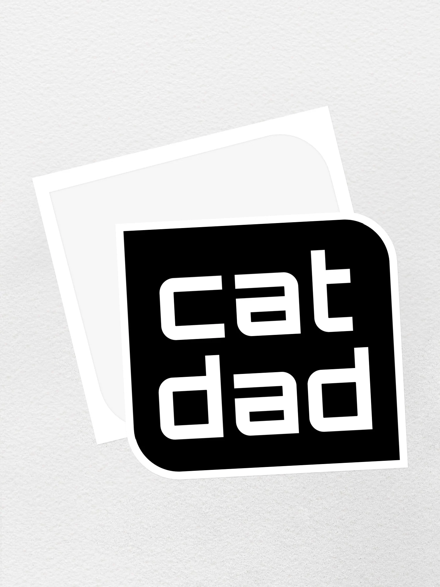 Cat Dad Sticker - Image 2