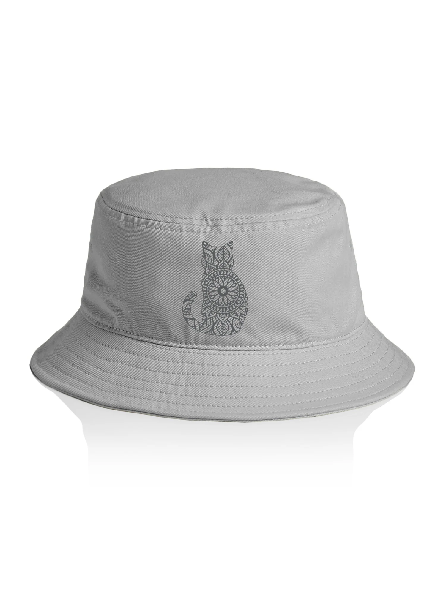 Cat Mandala Bucket Hat - Image 5