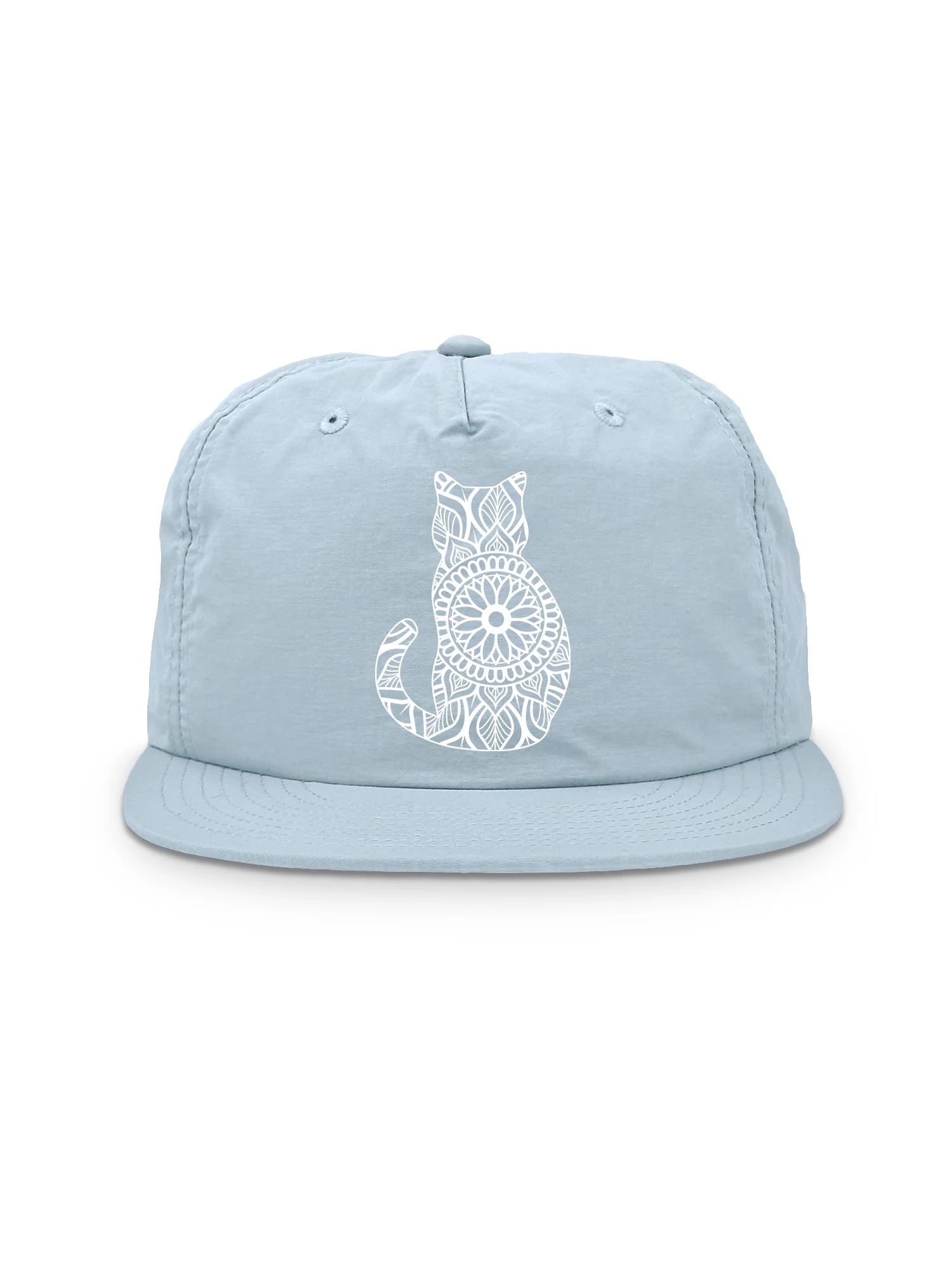 Cat Mandala Quick-Dry Cap - Image 6