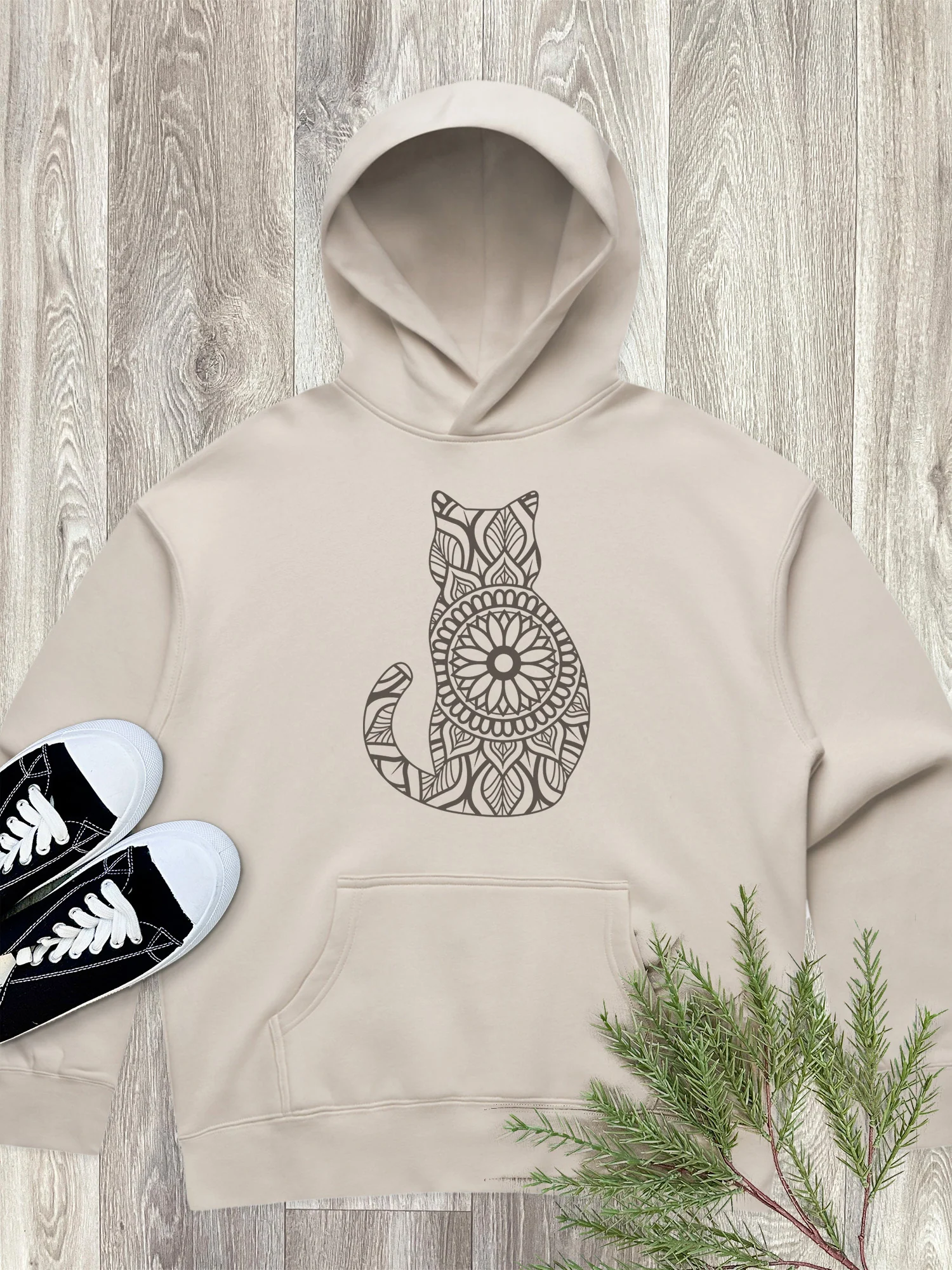 Cat Mandala Women's Comfort Hood