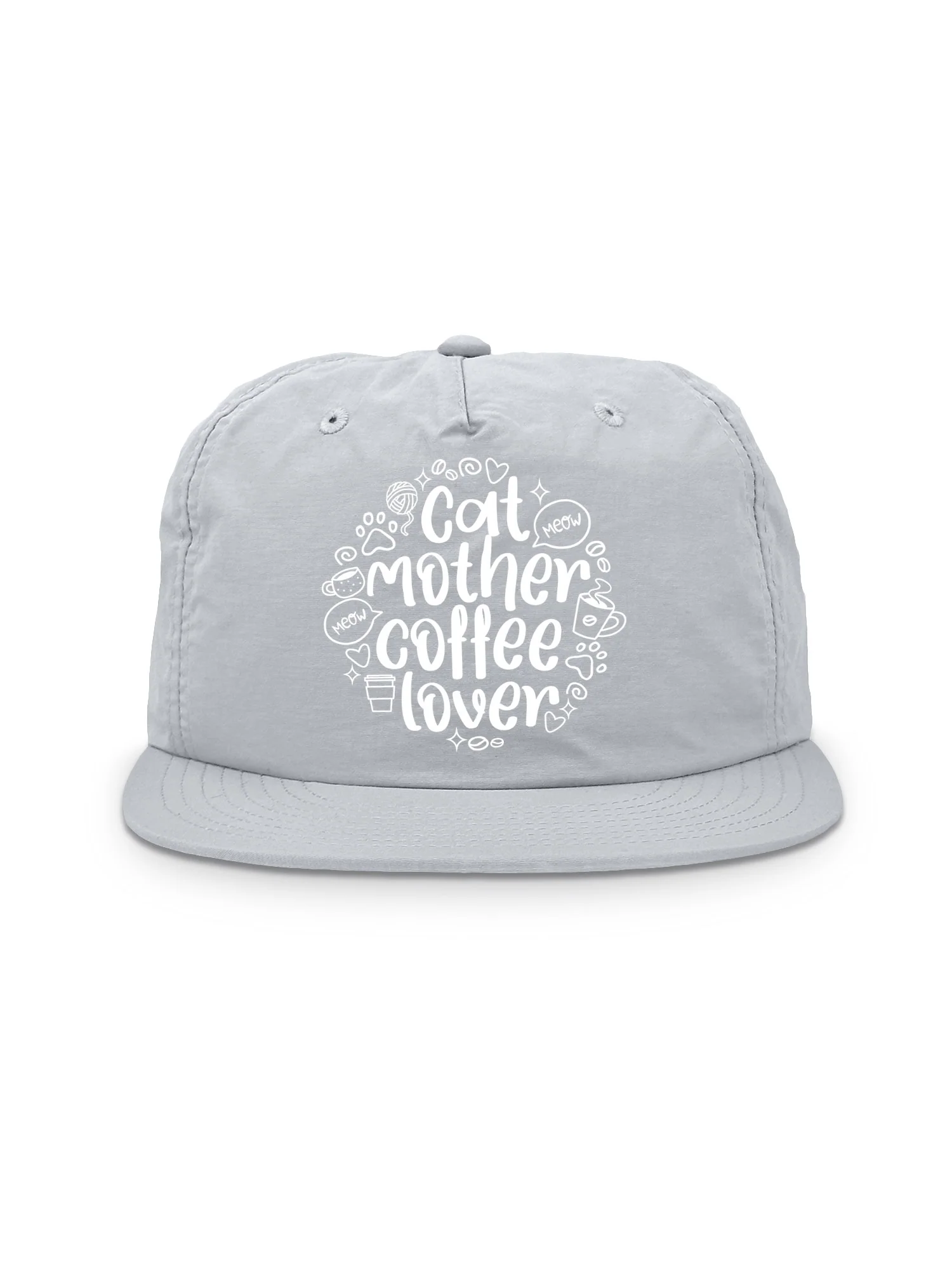 Cat Mother Coffee Lover Quick-Dry Cap - Image 3