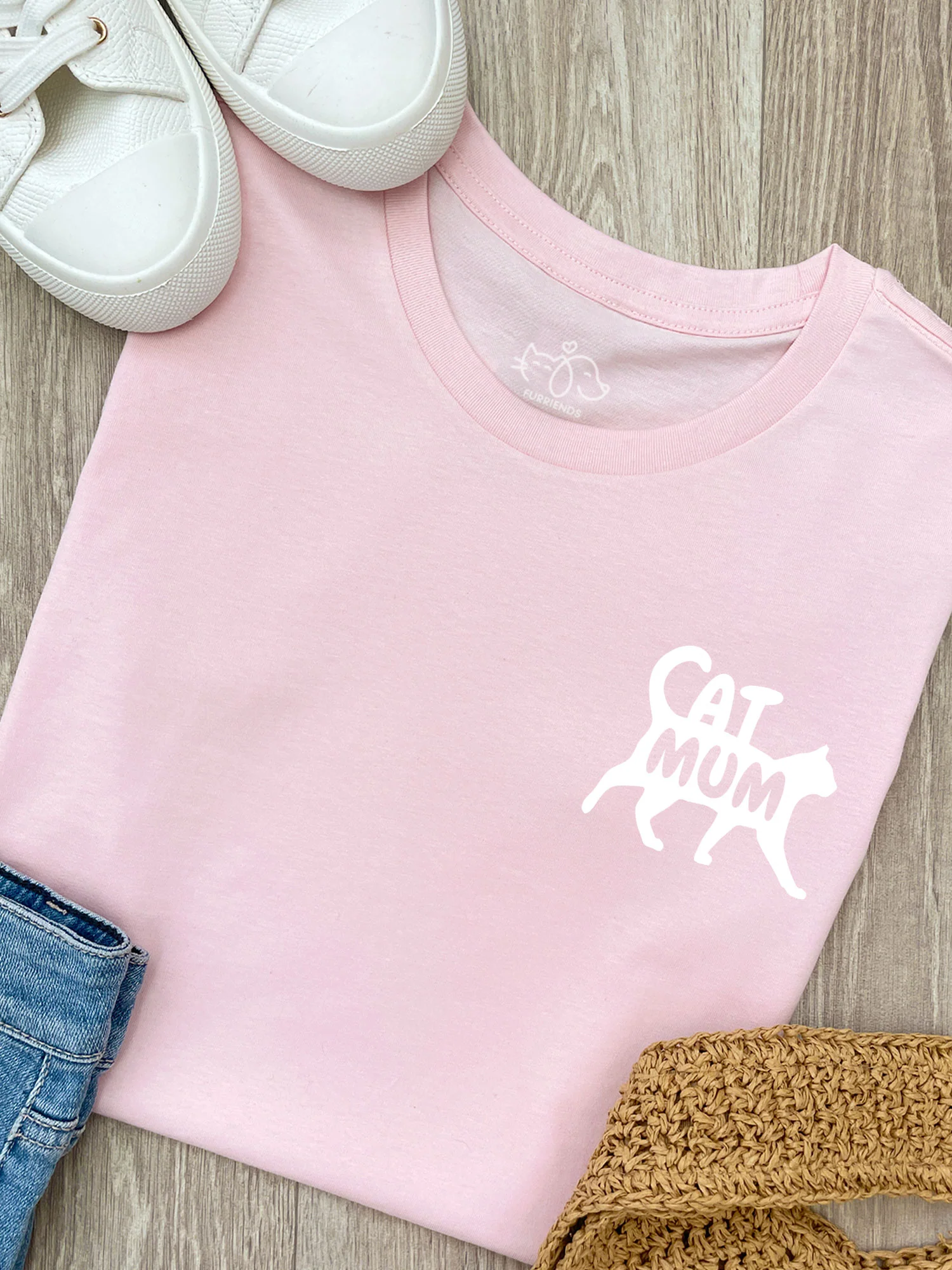 Cat Mum Silhouette Ava Women's Regular Fit Tee - Image 12