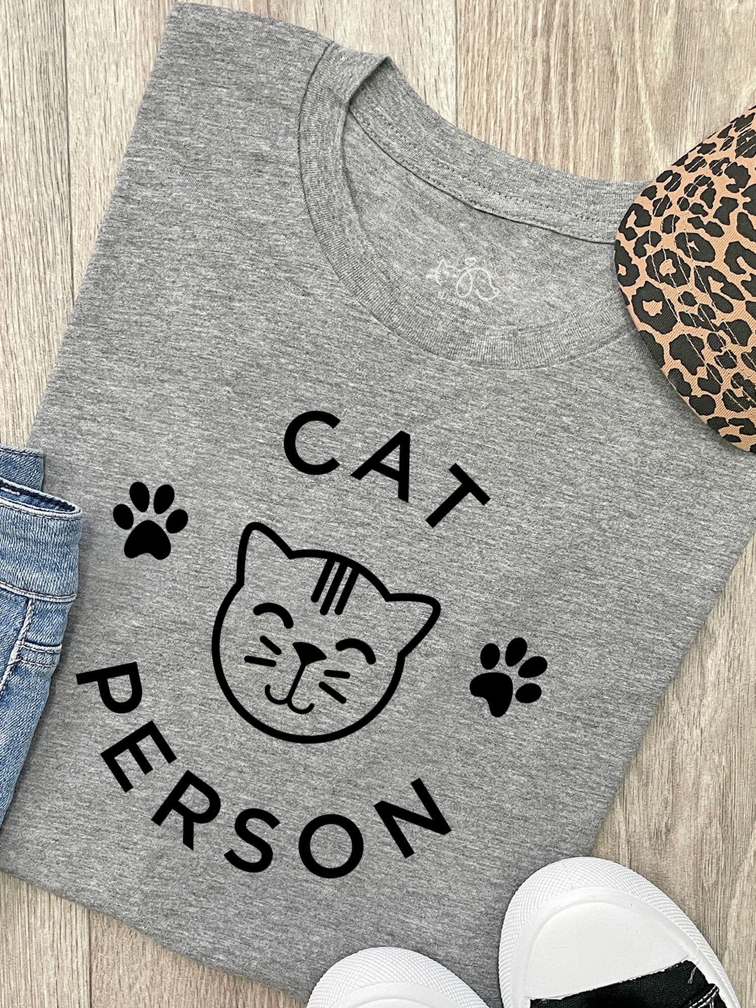 Cat Person Ava Women's Regular Fit Tee - Image 8