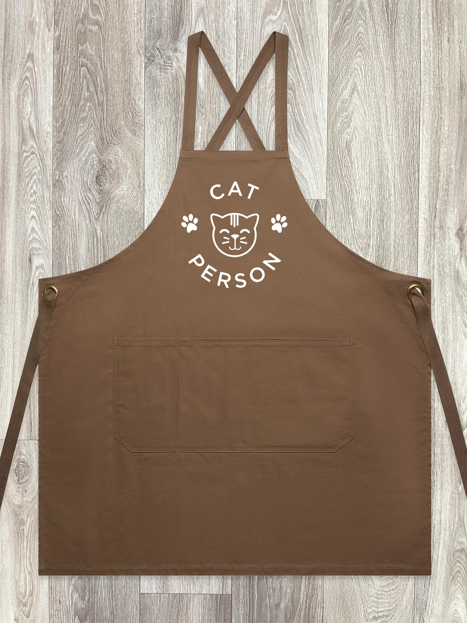 Cat Person Jarrah Crossback Apron - Image 2