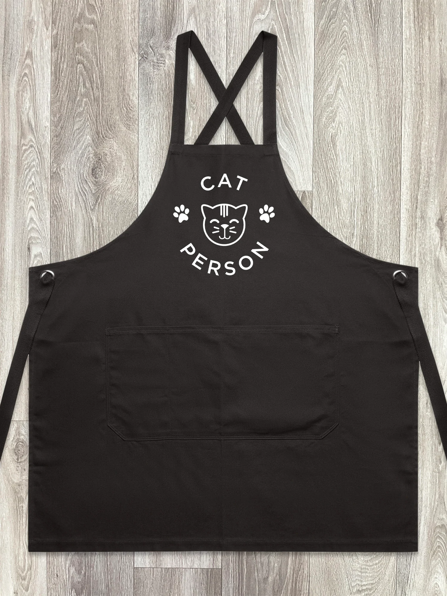 Cat Person Jarrah Crossback Apron - Image 5