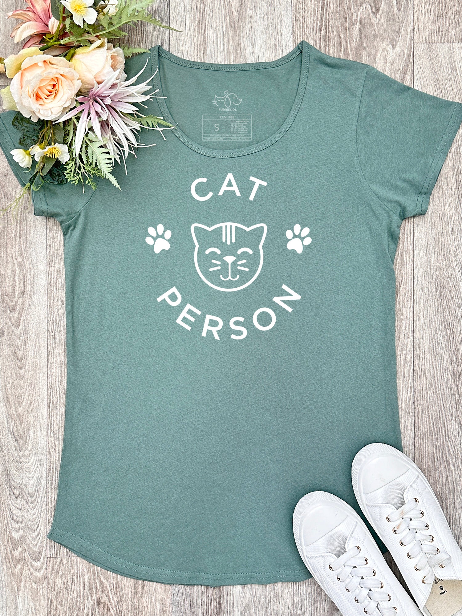 Cat Person Remi Women's Tee - Image 4