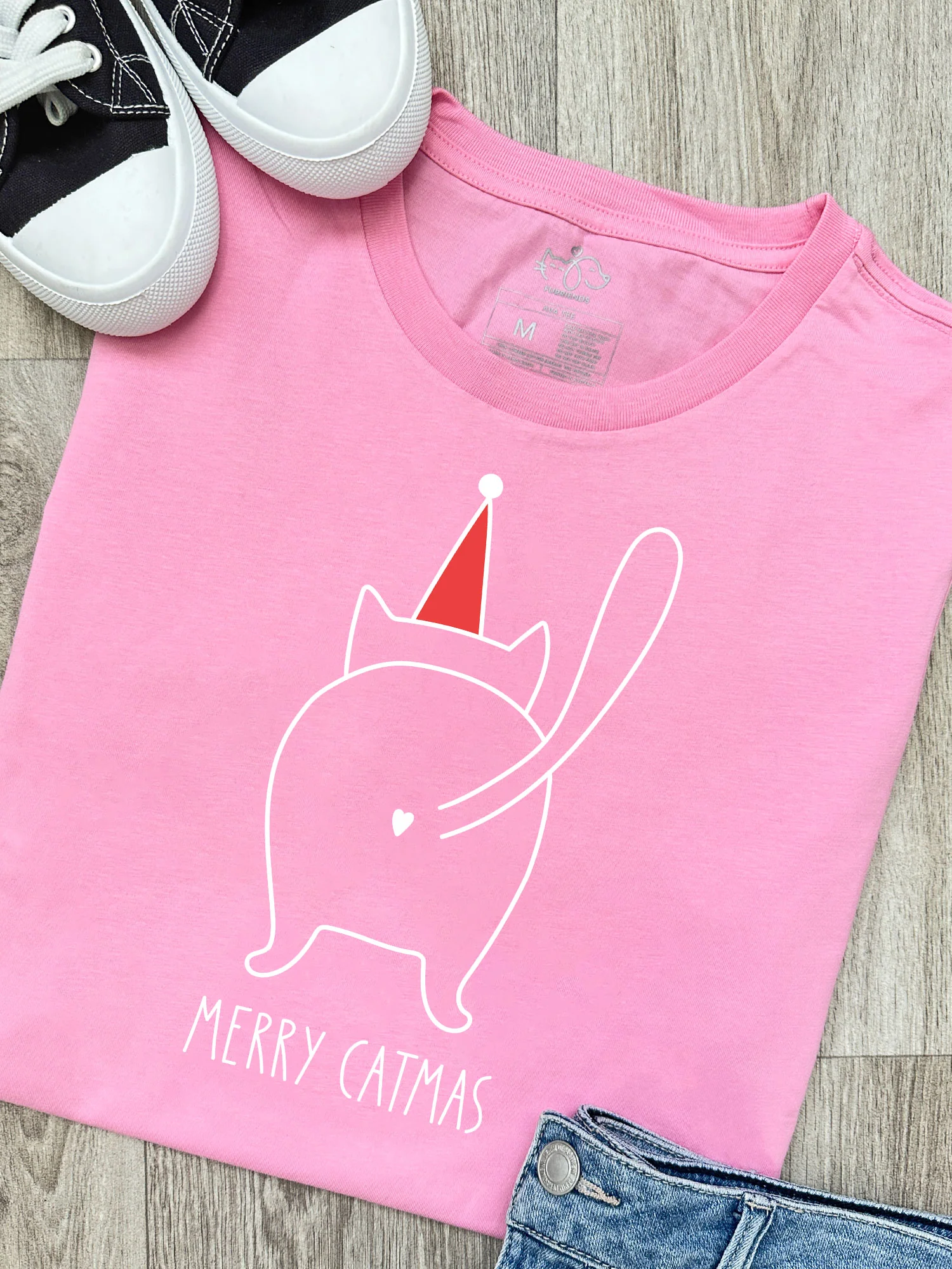 Catmas Greetings Ava Women's Regular Fit Tee - Image 3