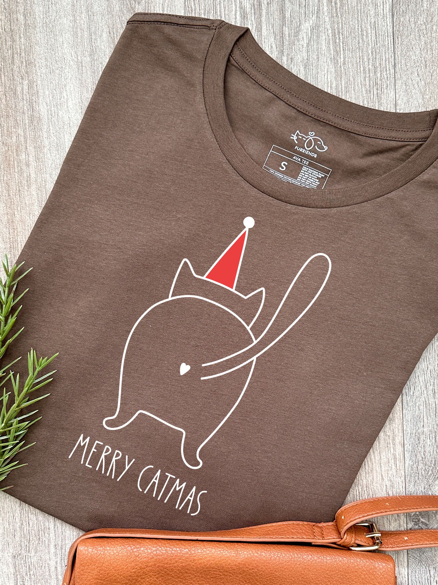 Catmas Greetings Ava Women's Regular Fit Tee - Image 4