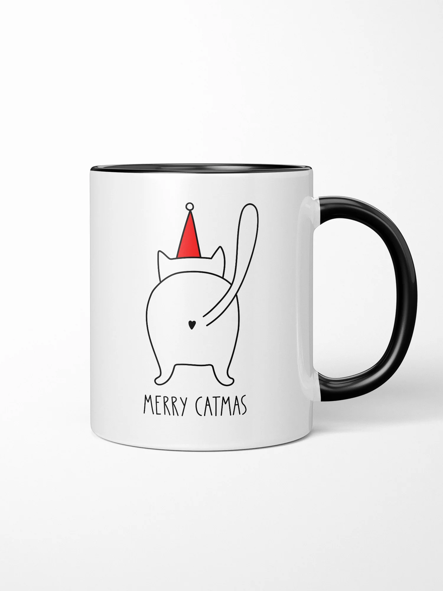 Catmas Greetings Ceramic Mug - Image 4