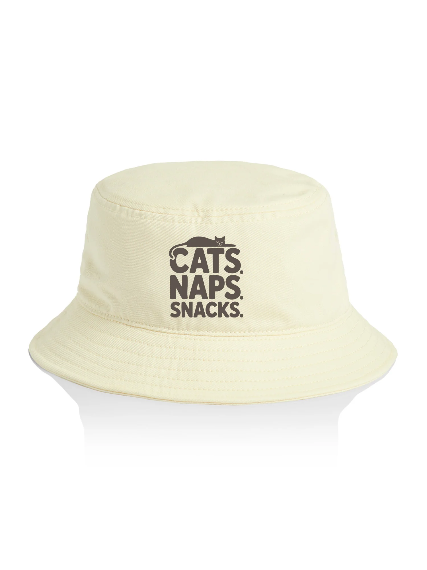 Cats. Naps. Snacks. Bucket Hat - Image 3