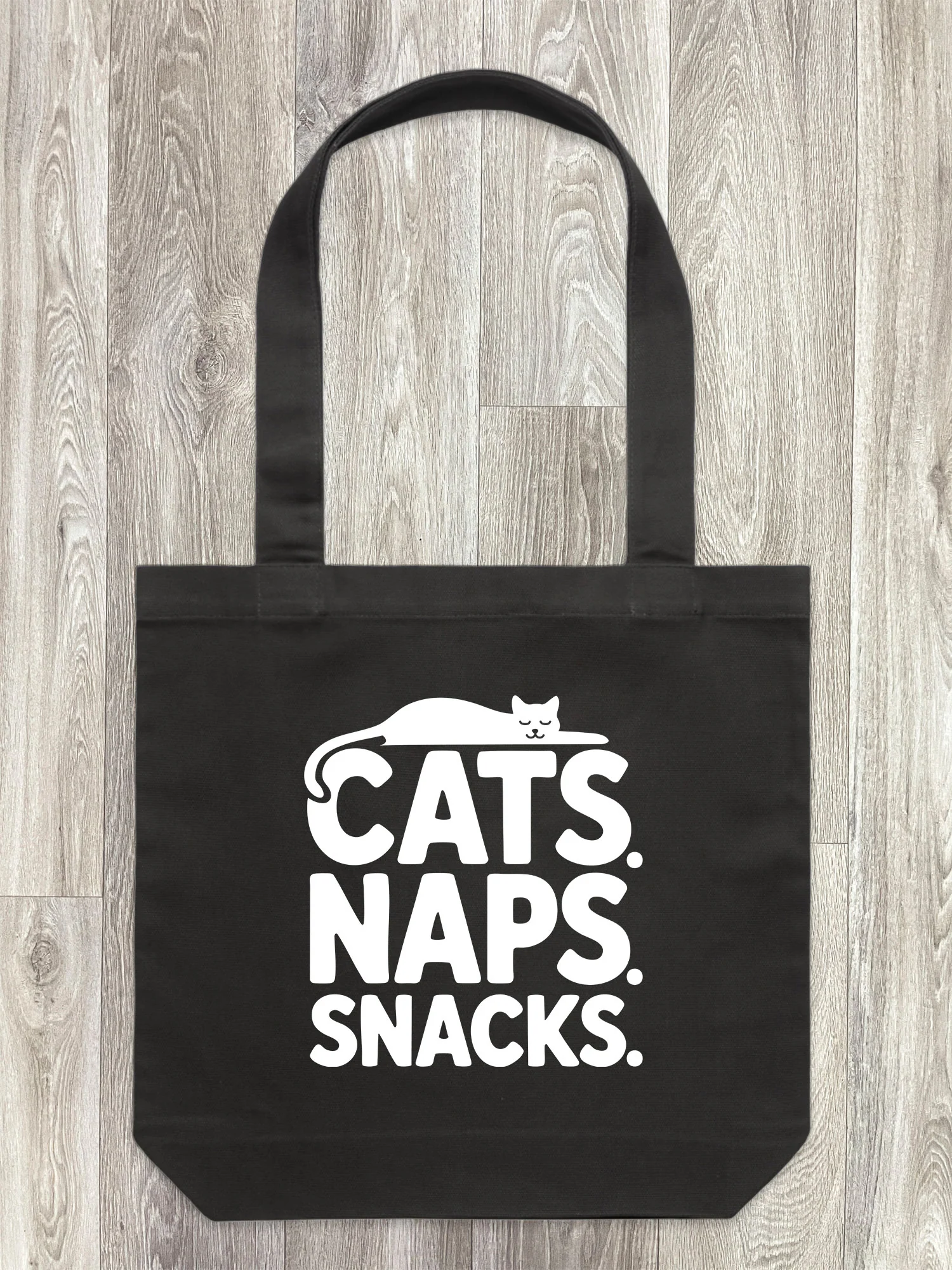 Cats. Naps. Snacks. Edith Tote Bag - Image 10