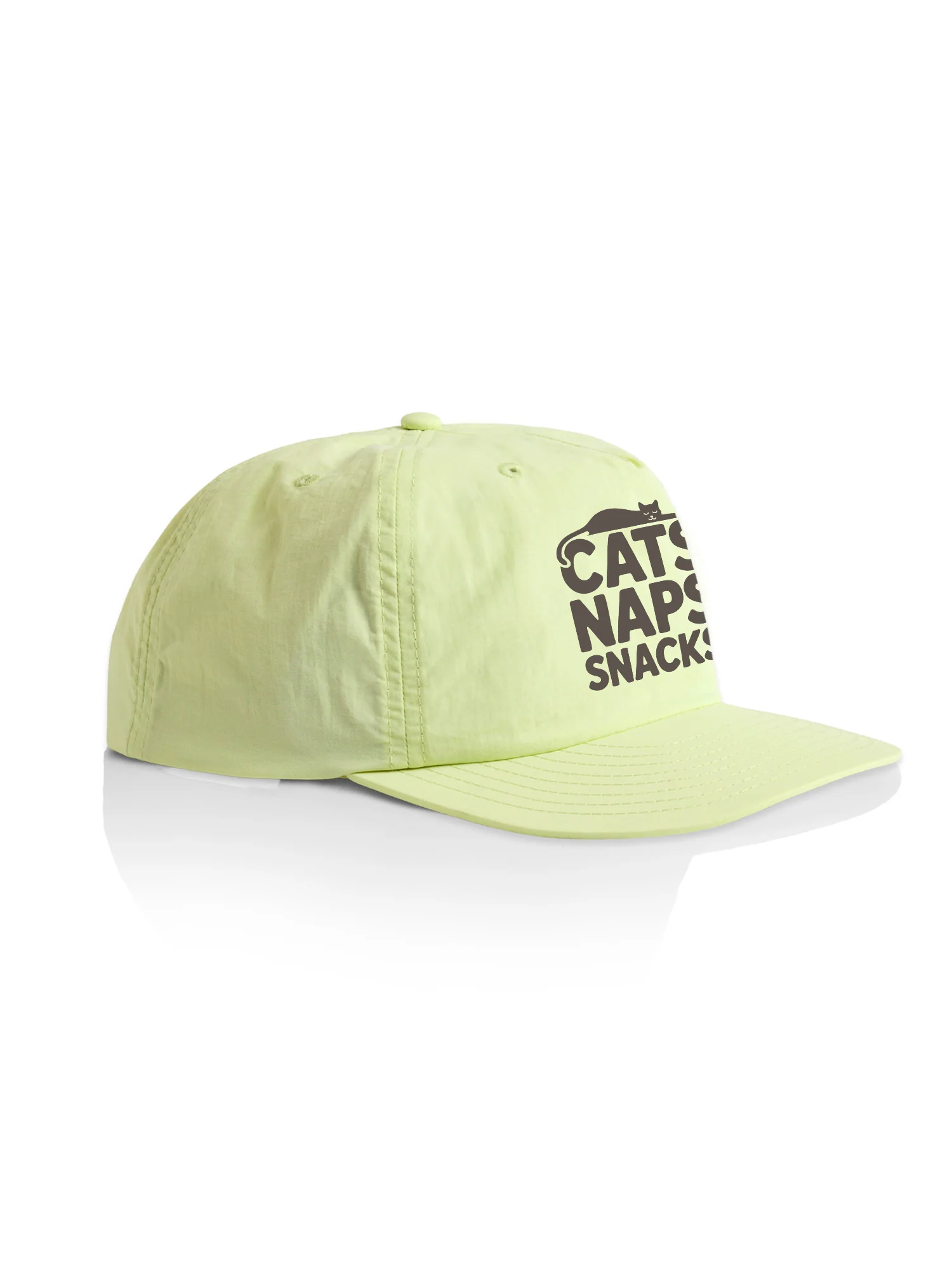 Cats. Naps. Snacks. Quick-Dry Cap - Image 11