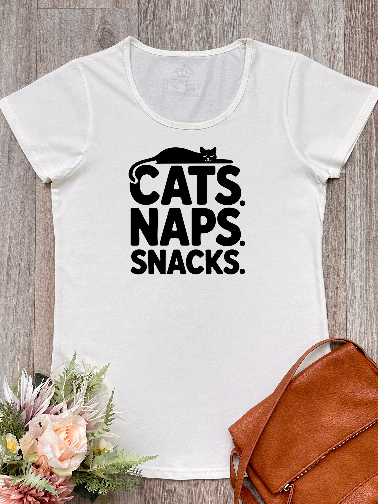 Cats. Naps. Snacks. Remi Women's Tee - Image 2