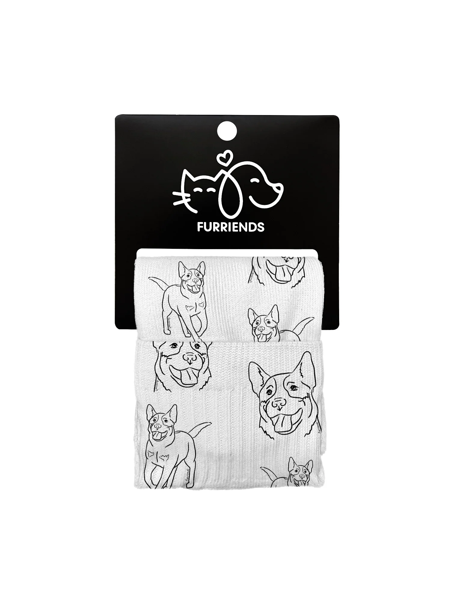 Australian Cattle Dog Ankle Socks - Image 4