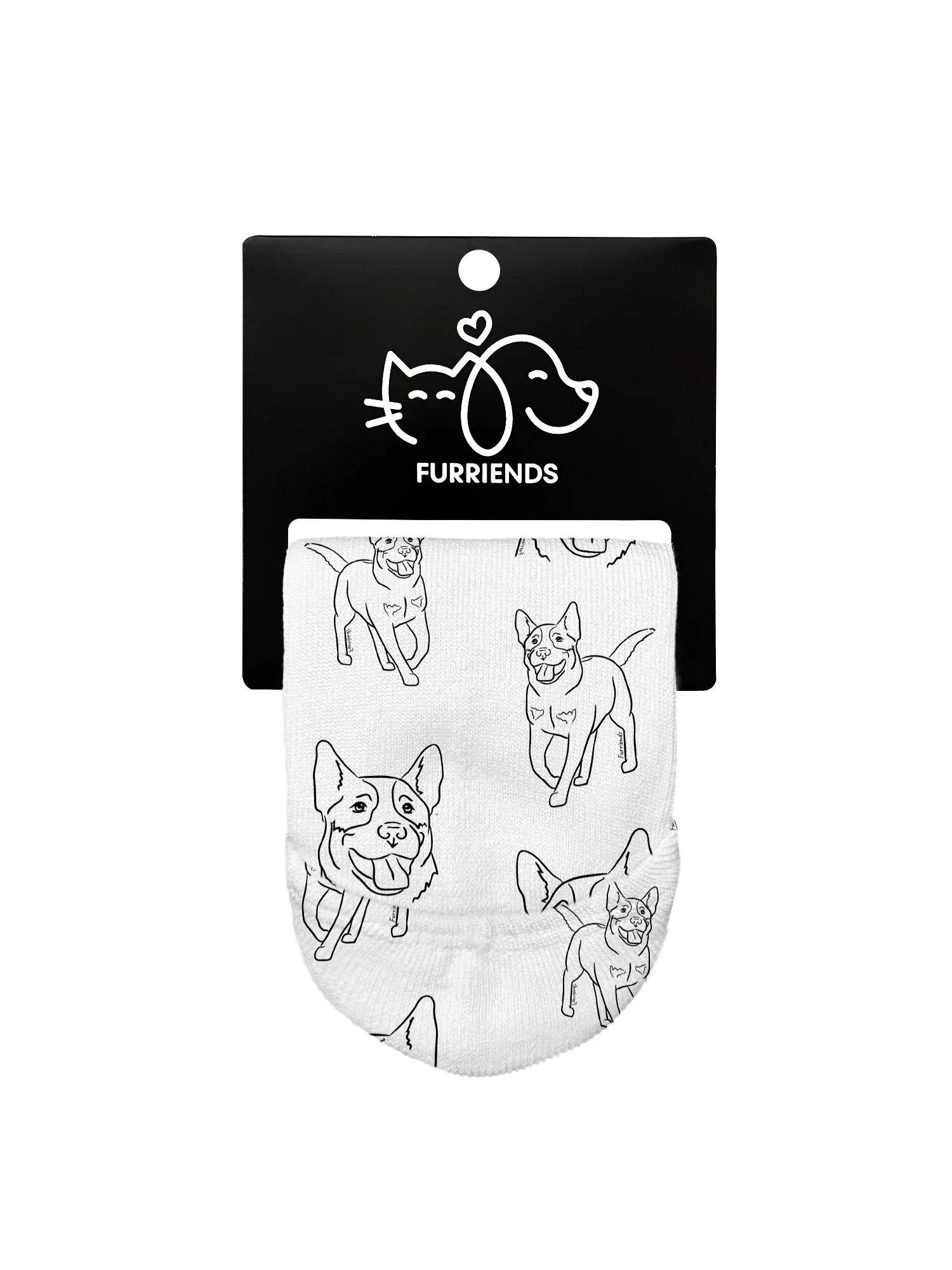 Australian Cattle Dog No Show Socks - Image 3