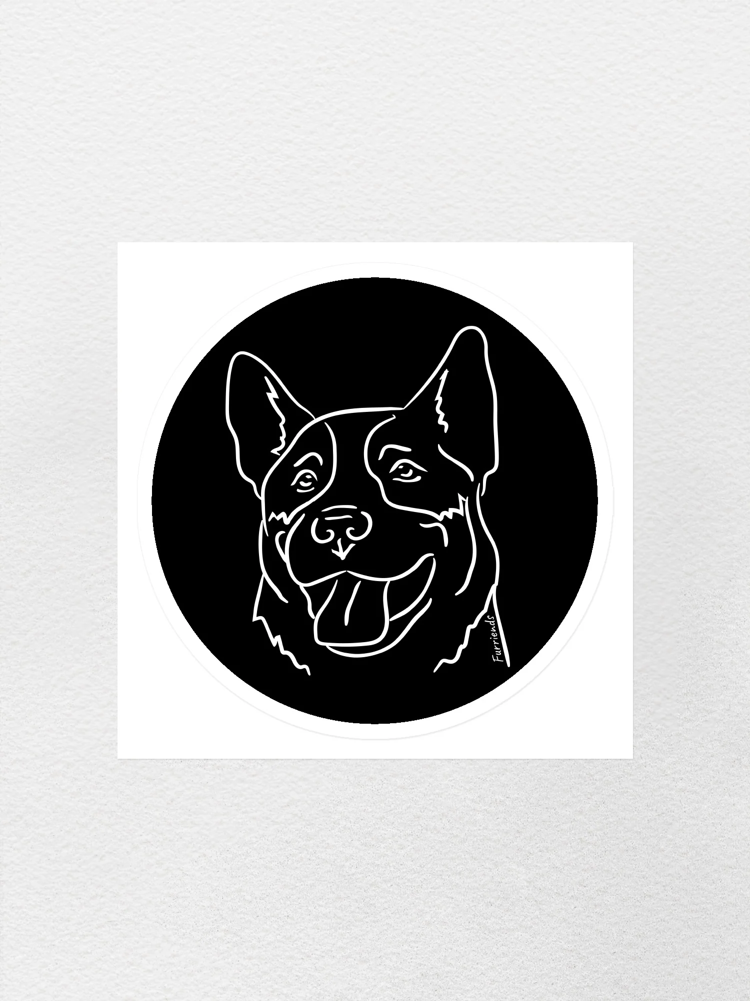 Australian Cattle Dog Sticker - Image 5