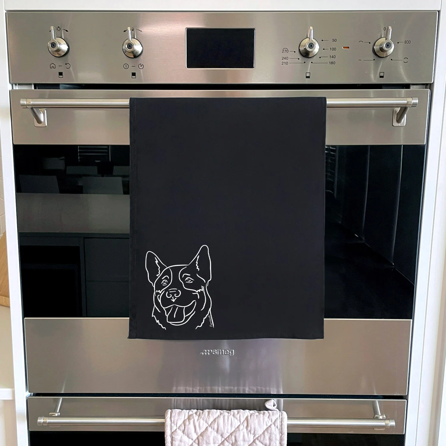 Australian Cattle Dog Tea Towel - Image 2