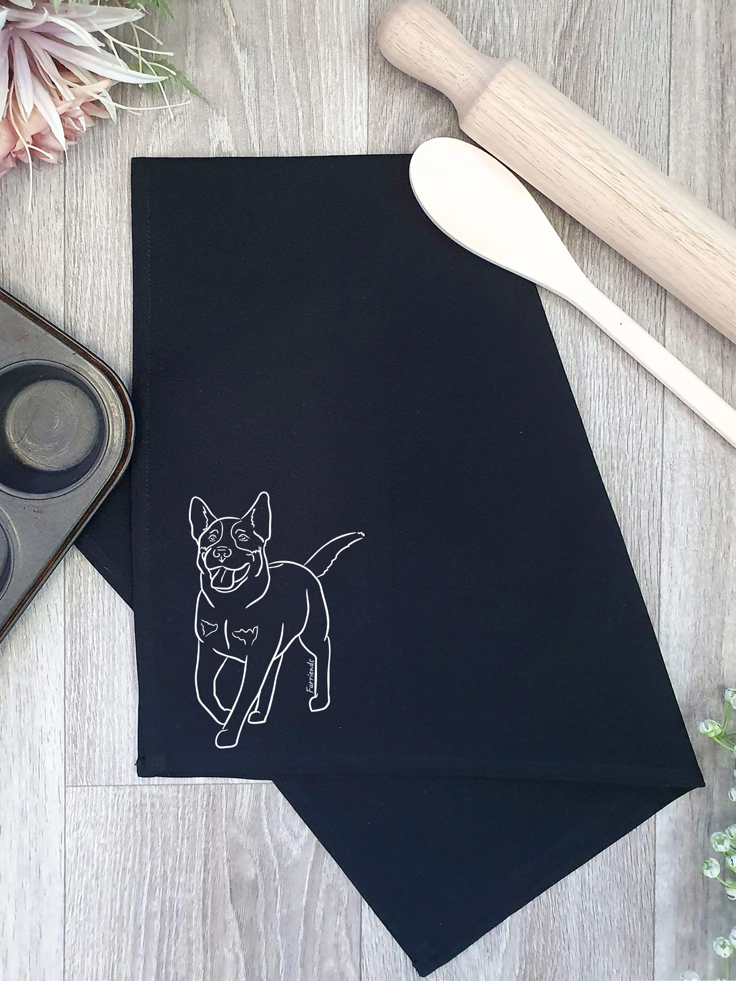 Australian Cattle Dog Tea Towel - Image 3