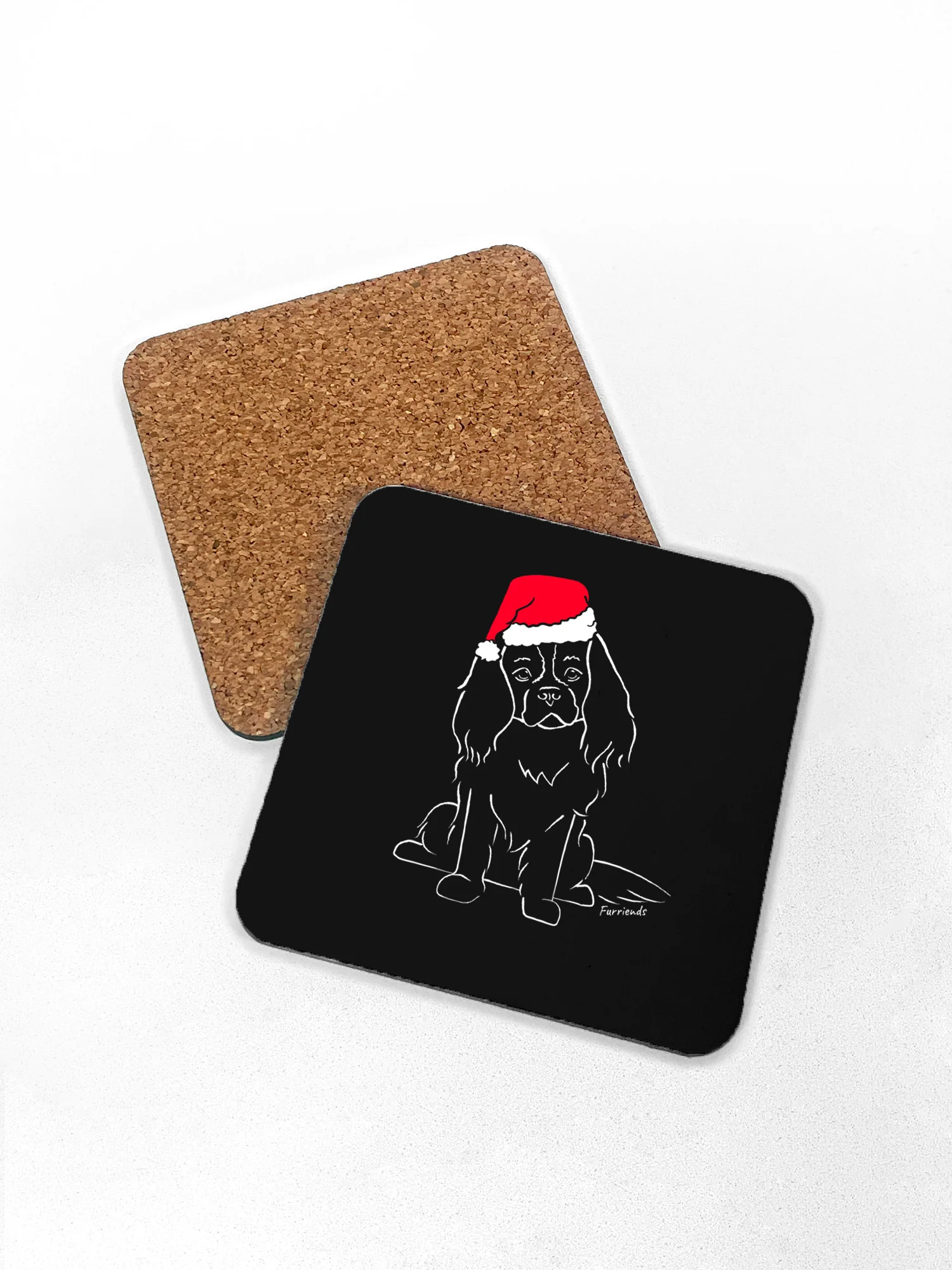 Cavalier King Charles Spaniel Christmas Edition Coaster - Image 5