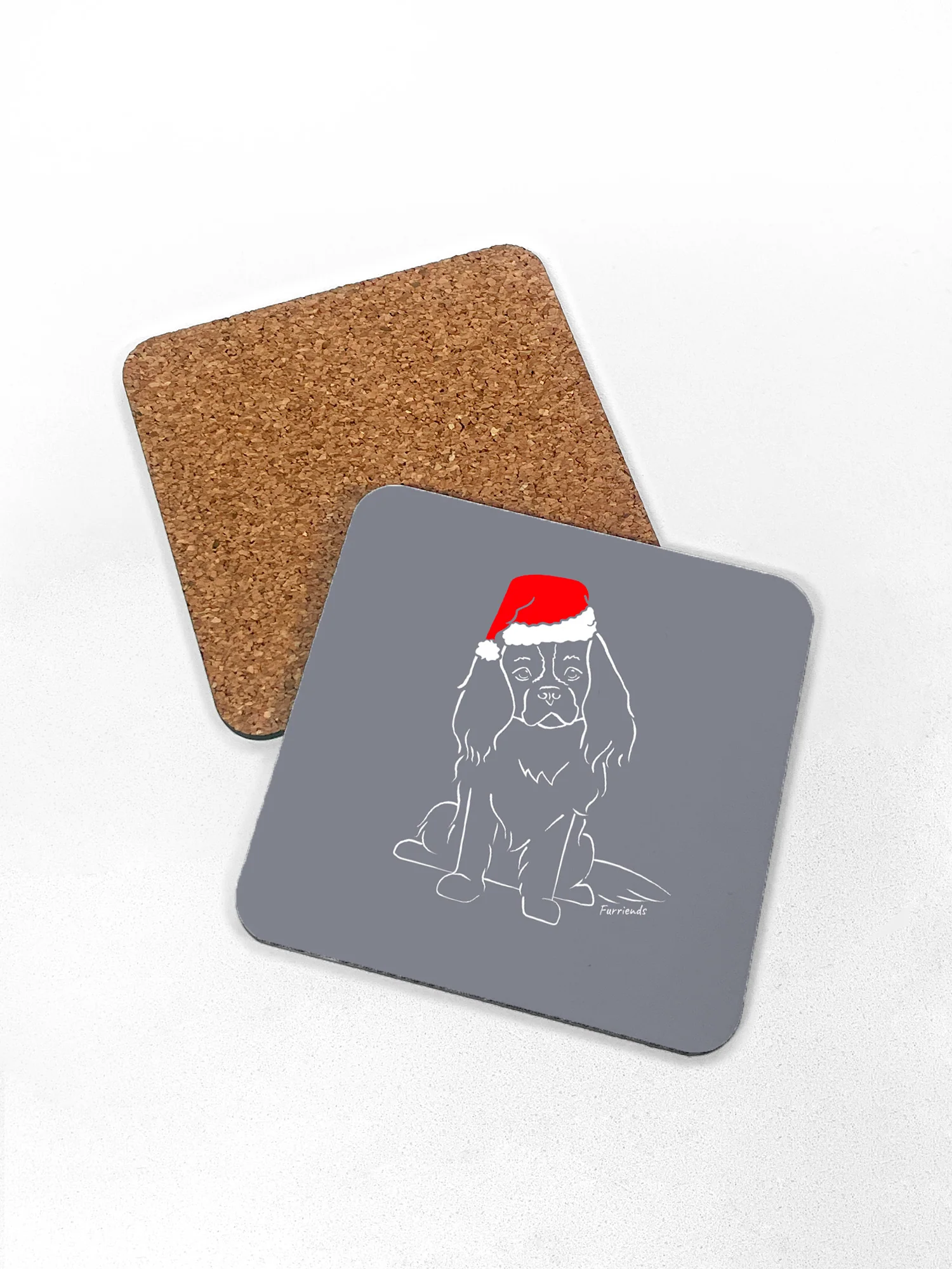 Cavalier King Charles Spaniel Christmas Edition Coaster - Image 6